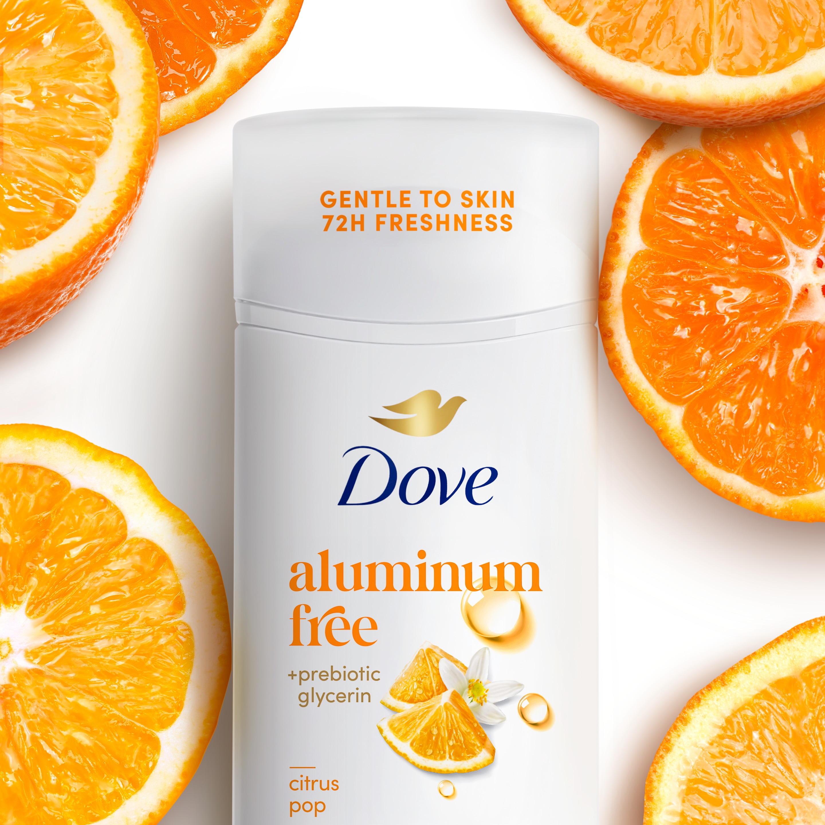 Aluminum Free Deodorant Stick Citrus Pop