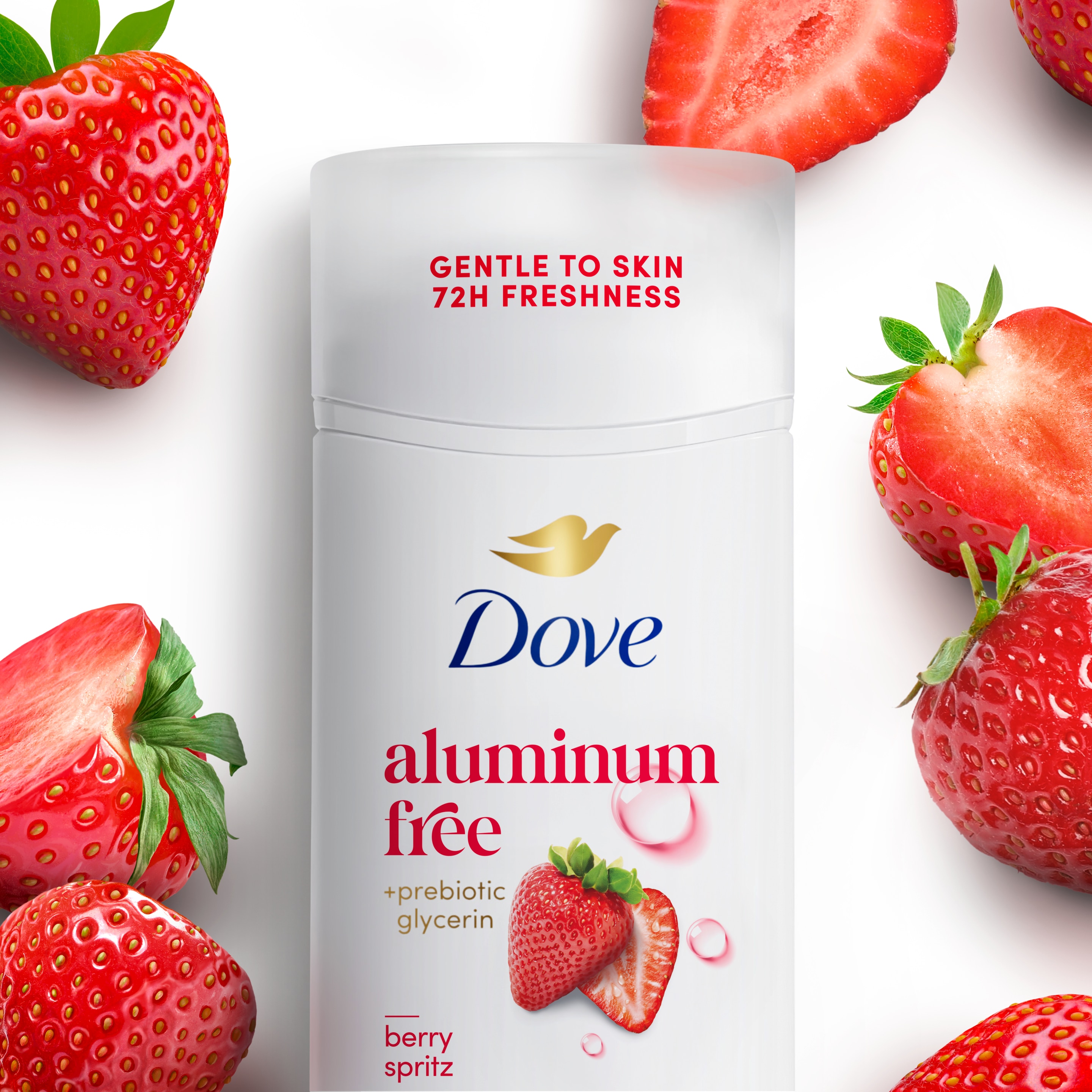 Aluminum Free Deodorant Stick Berry Spritz
