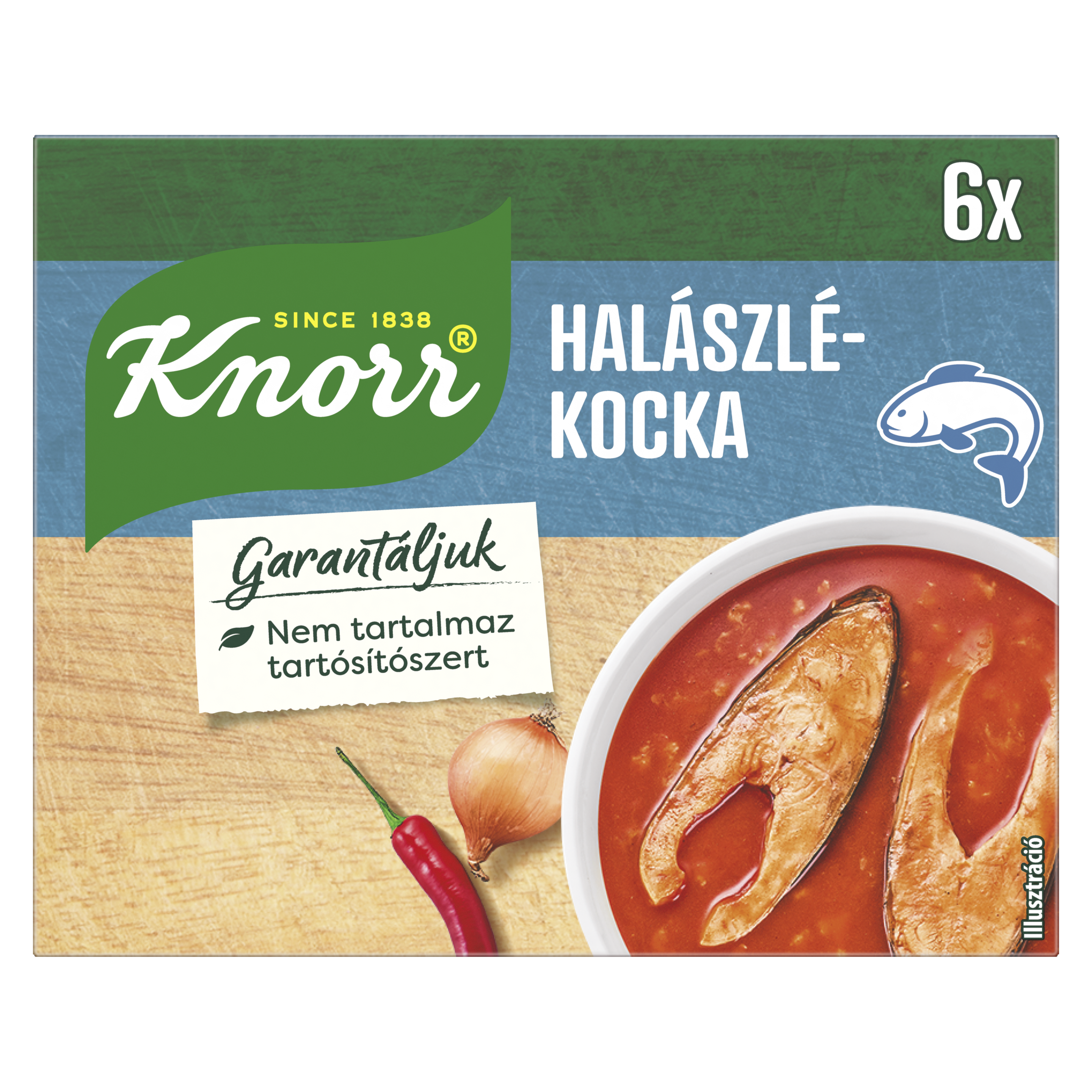 Knorr Halászlékocka 60 g packshot