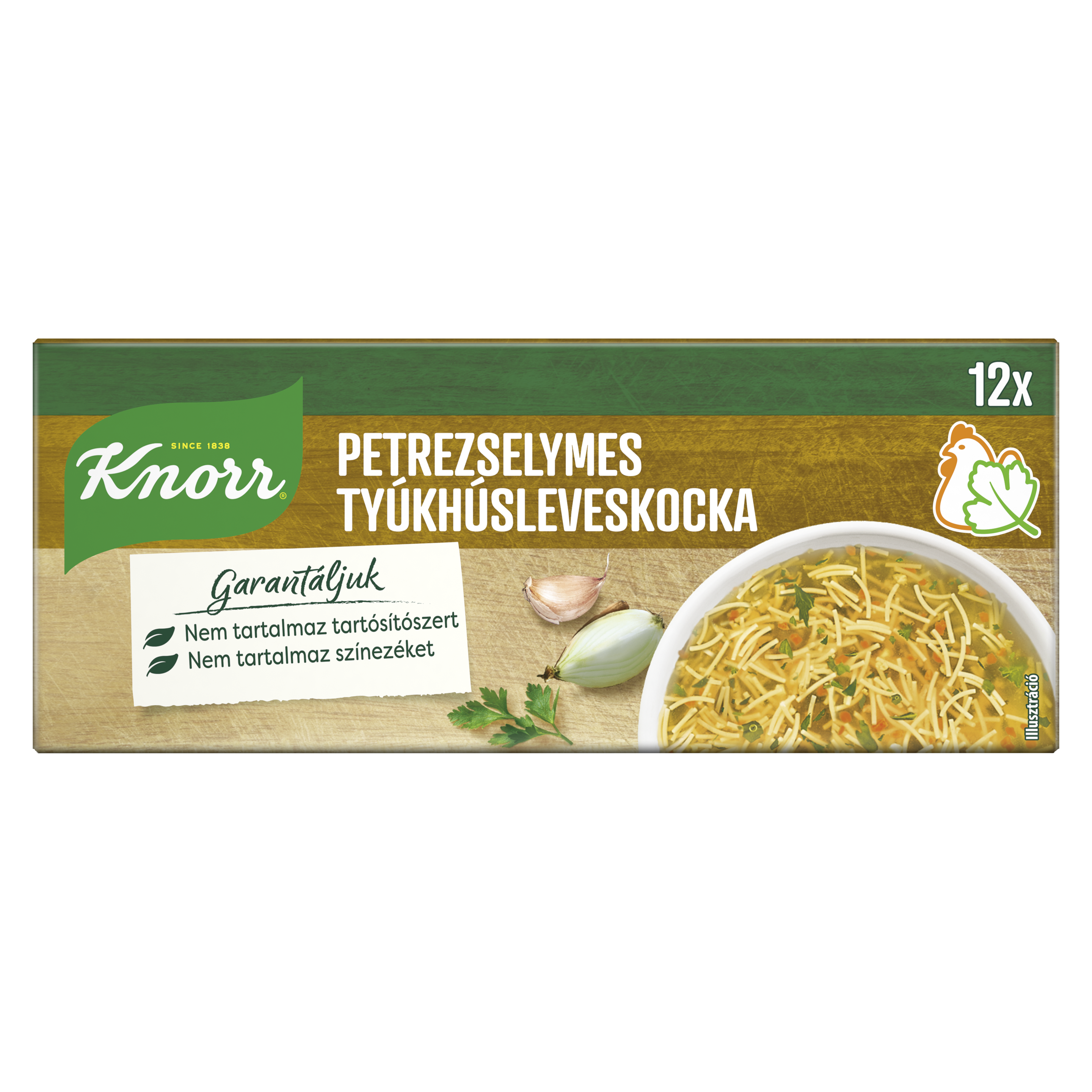 Knorr Petrezselymes tyúkhúsleveskocka