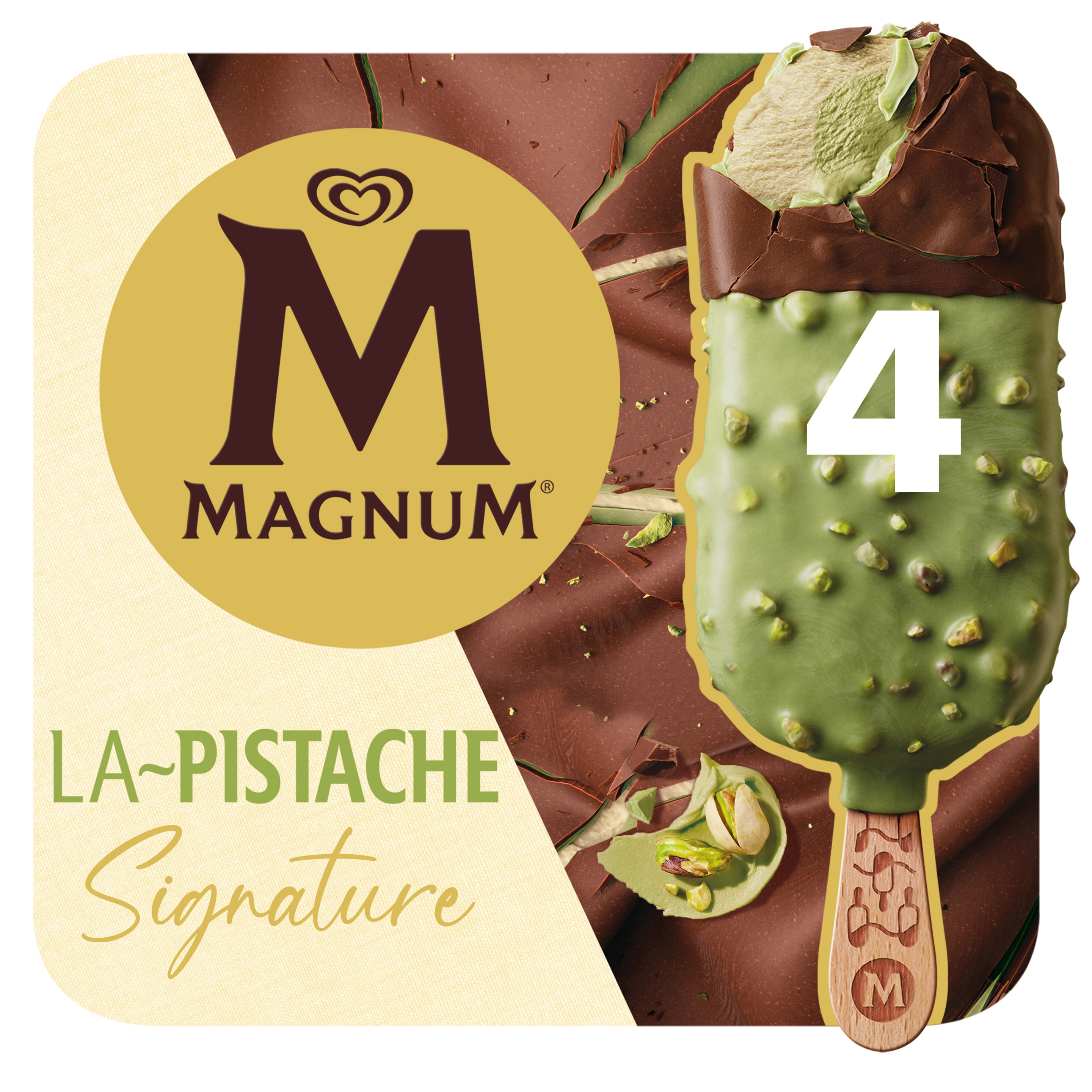 Magnum Signature La Pistache 4 x 90 ml - Magnum Schweiz packshot
