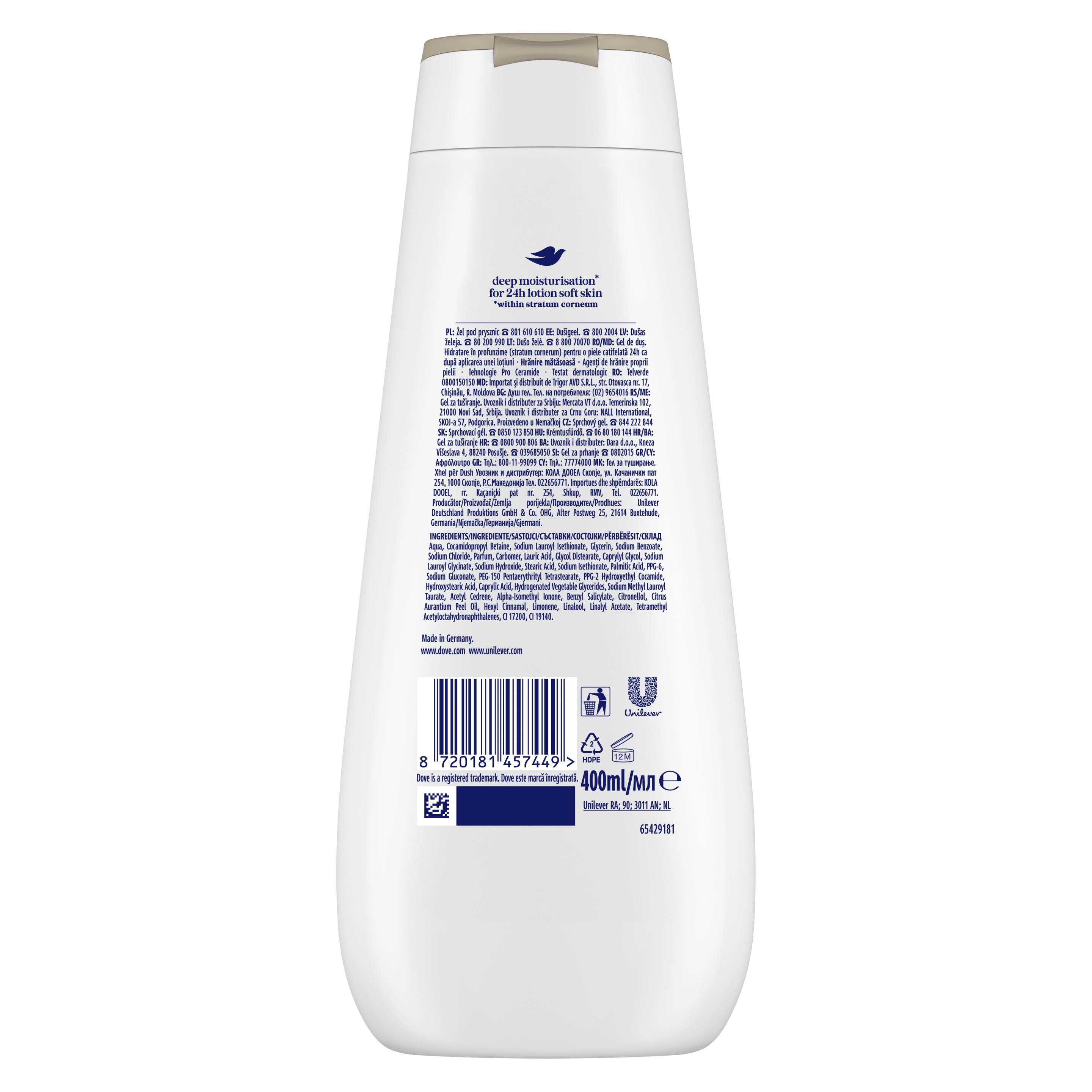 Nourishing Silk krémtusfürdő