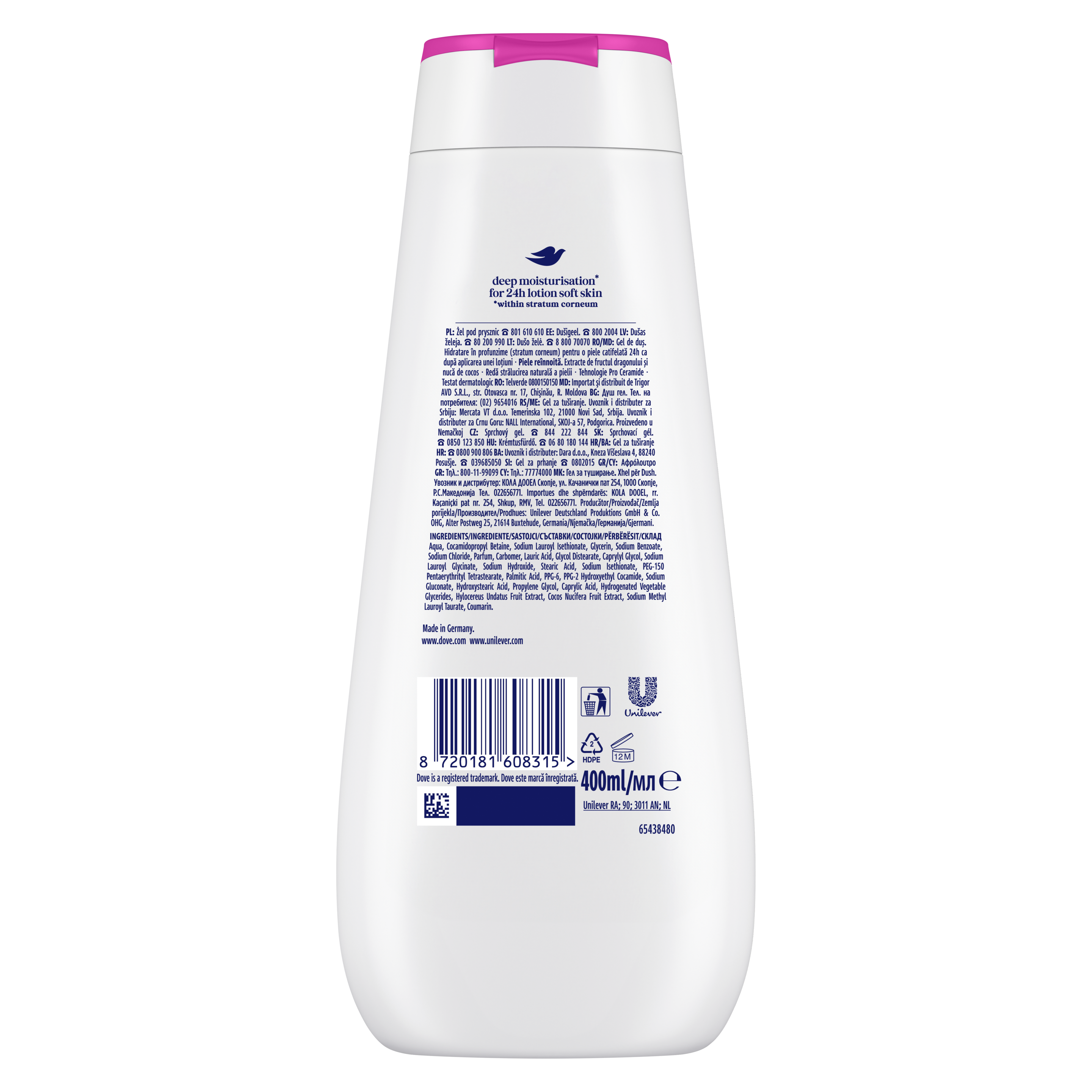 Replenishing krémtusfürdő