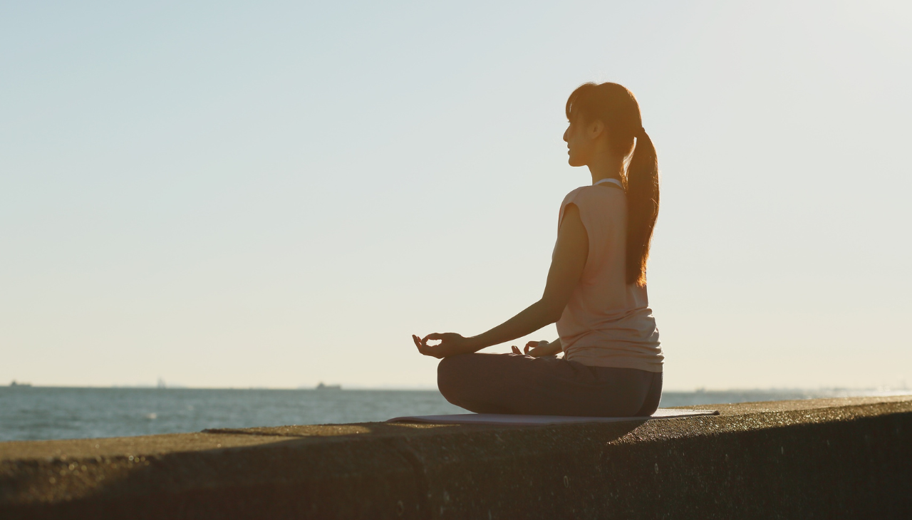 Calms the mind-