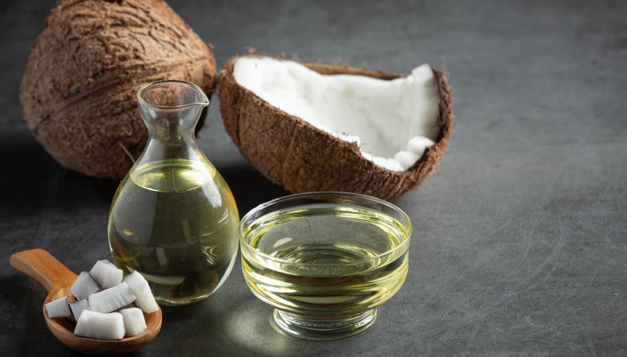 1. Onion + Coconut Oil (For Hair Fall Control)