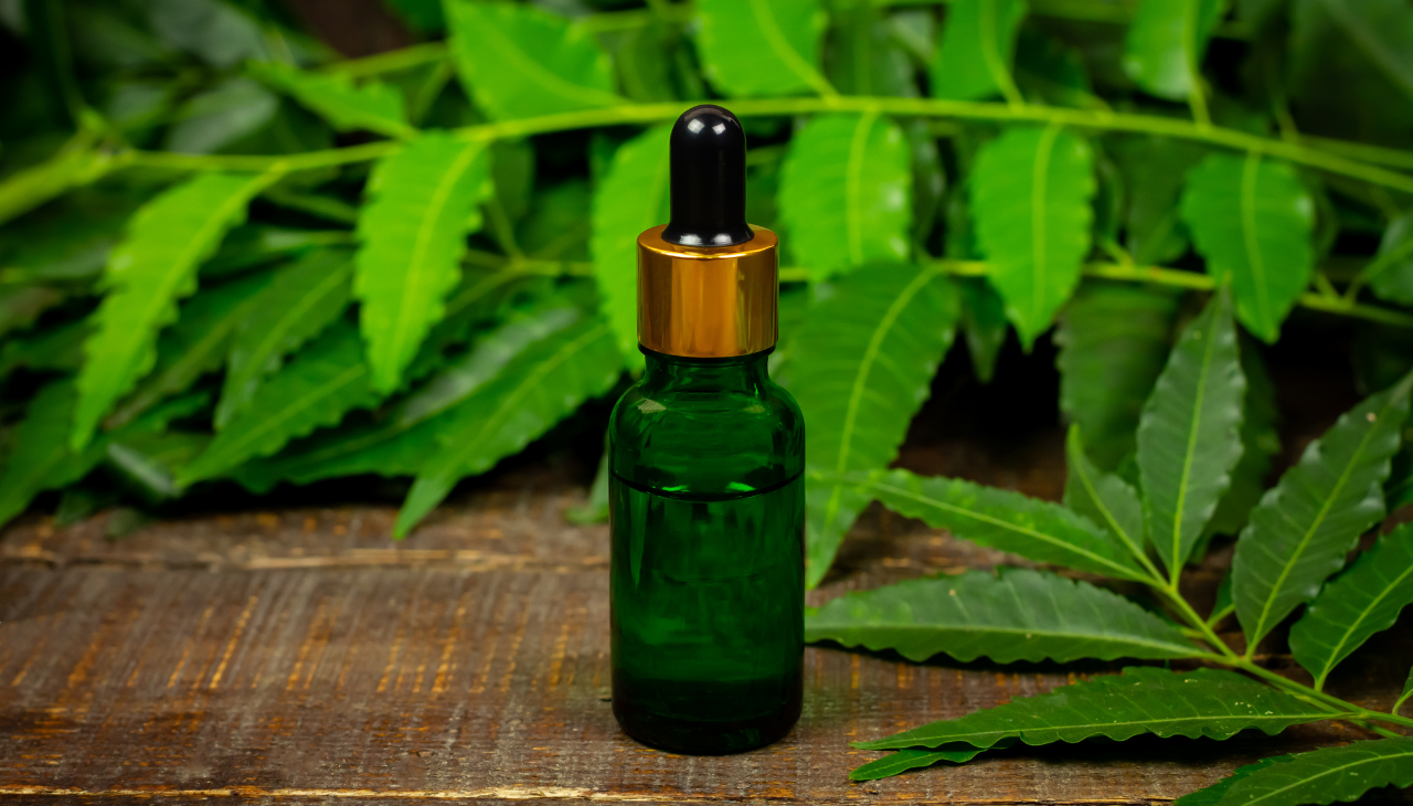 7. Onion + Neem Oil (For Scalp Infections)