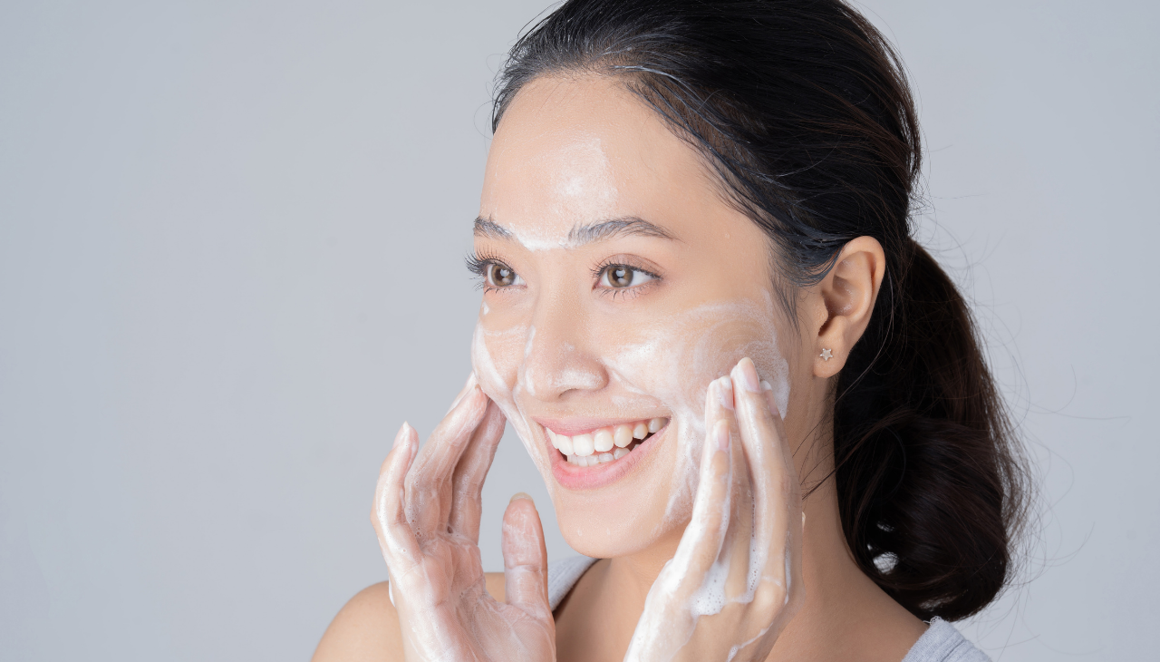 Step 1: Gentle, Non-Stripping Cleanser