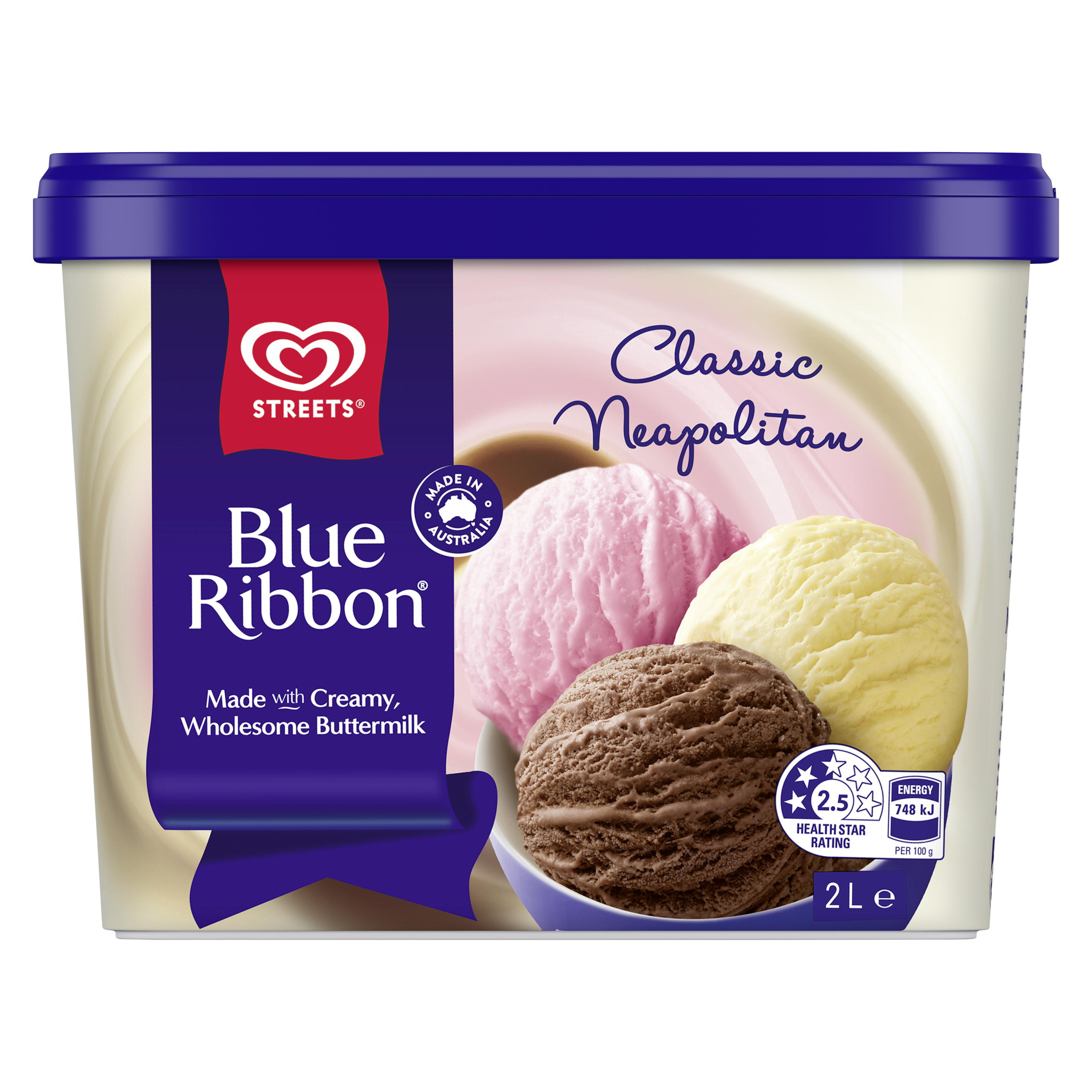 Blue Ribbon Classic Neapolitan 2L