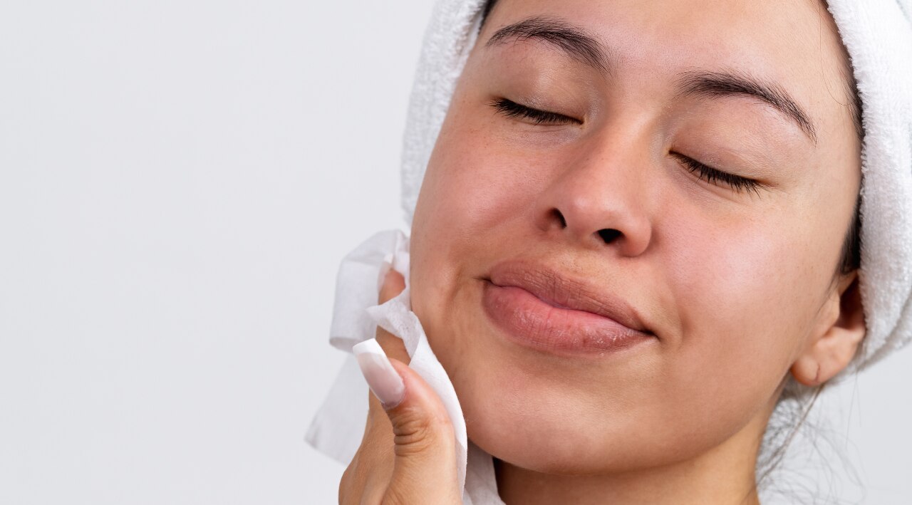 Pat dry with a soft towel