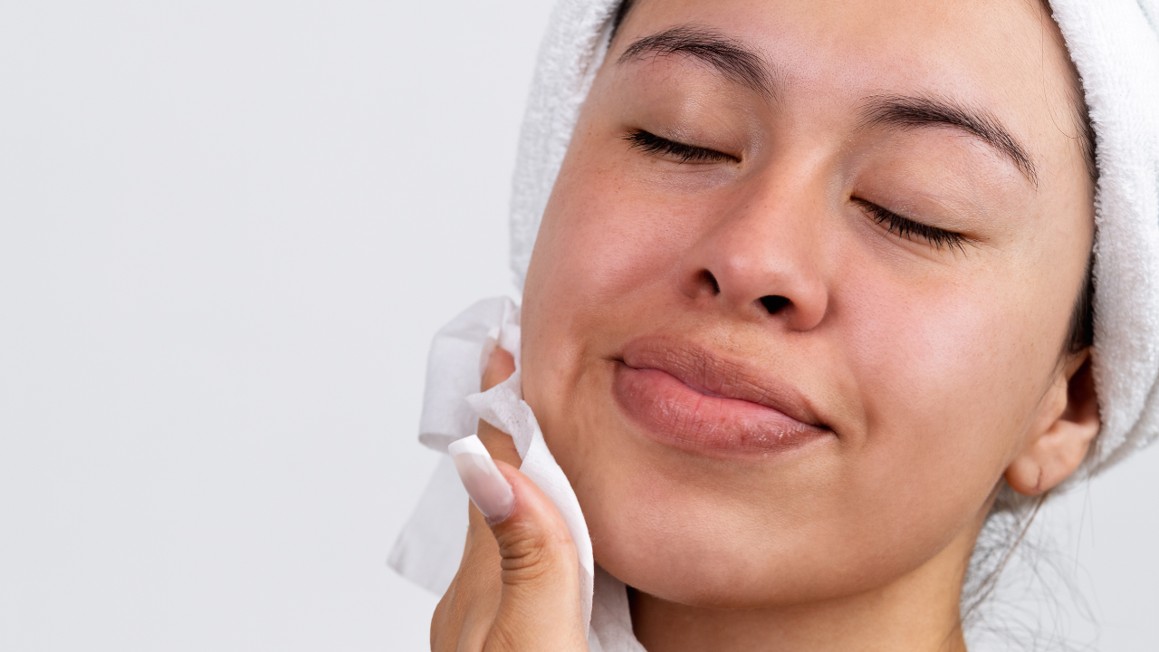 Pat dry with a soft towel