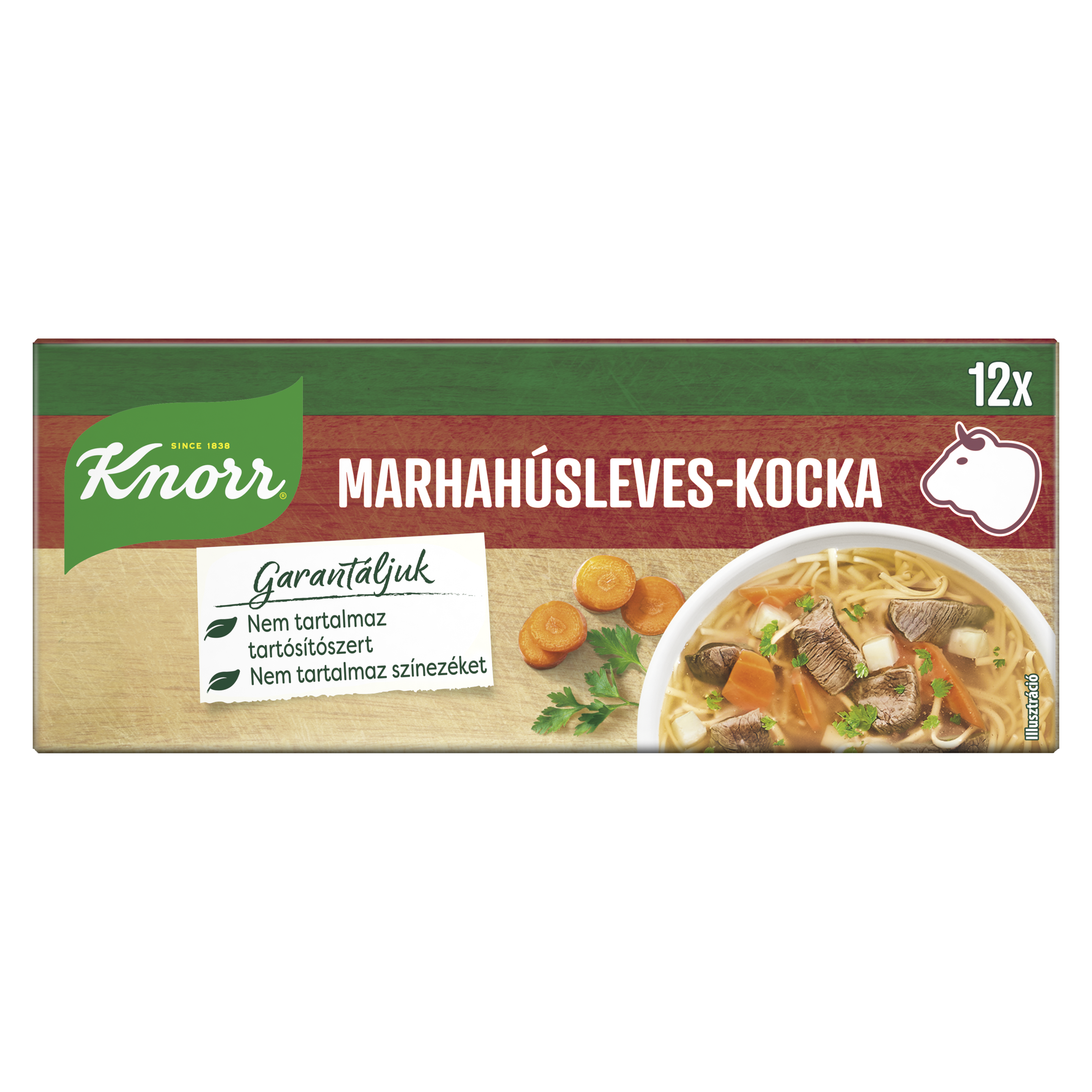 Knorr Marhahúsleves-kocka 60g / 120g