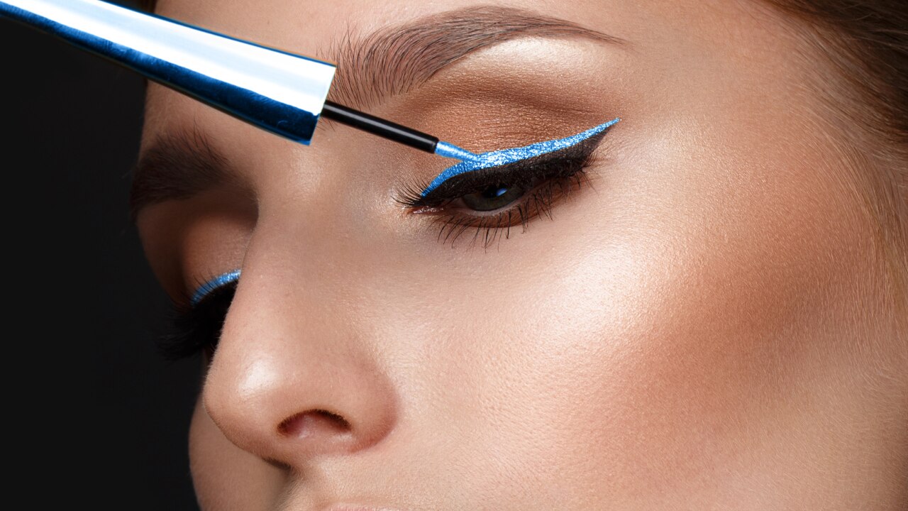 6. Jewel-Toned Liner-