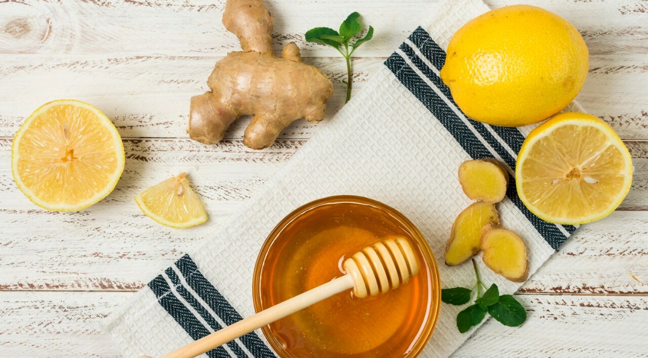2. Lemon + Honey