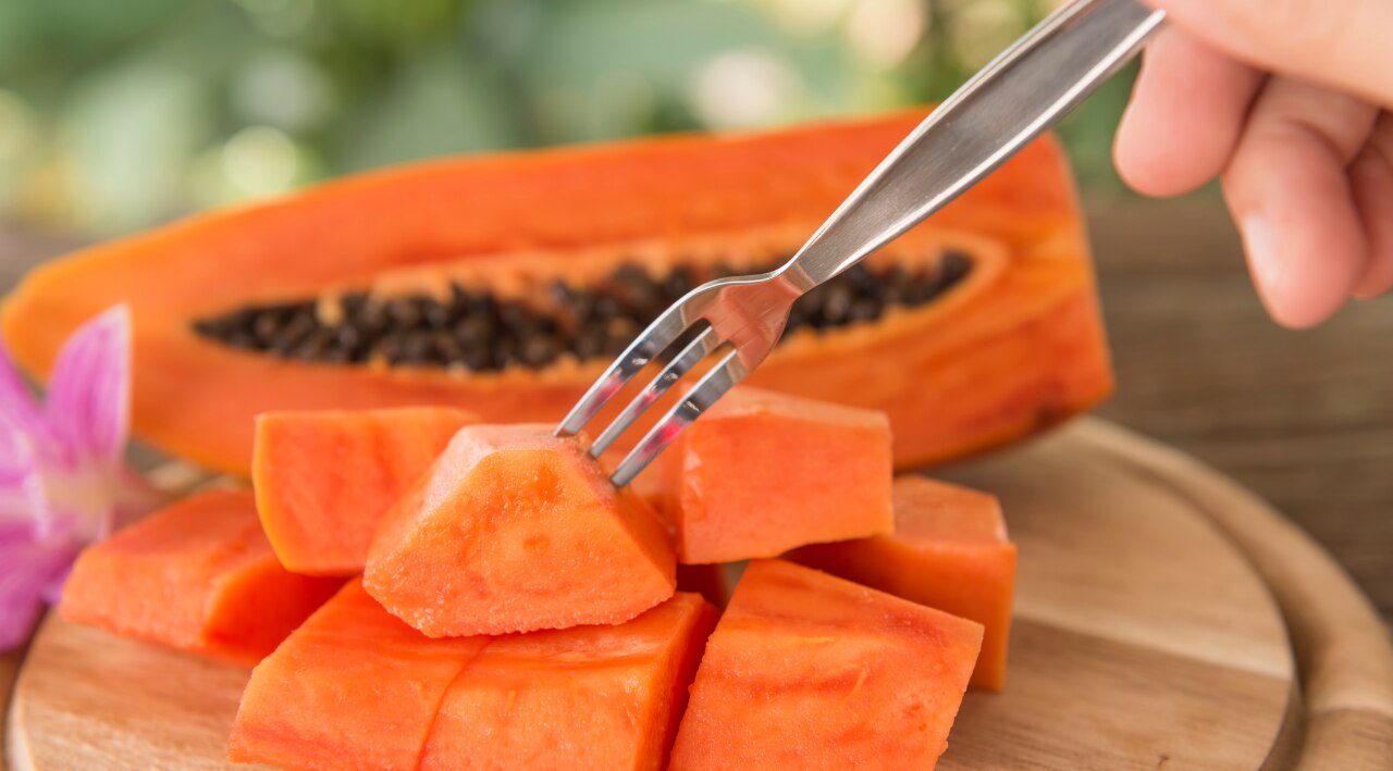 8. Papaya Pulp