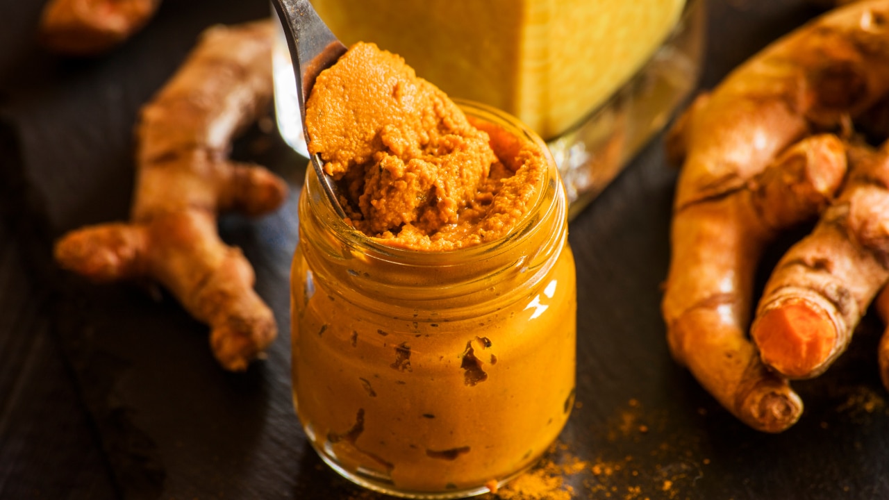 3. Turmeric + Sandalwood