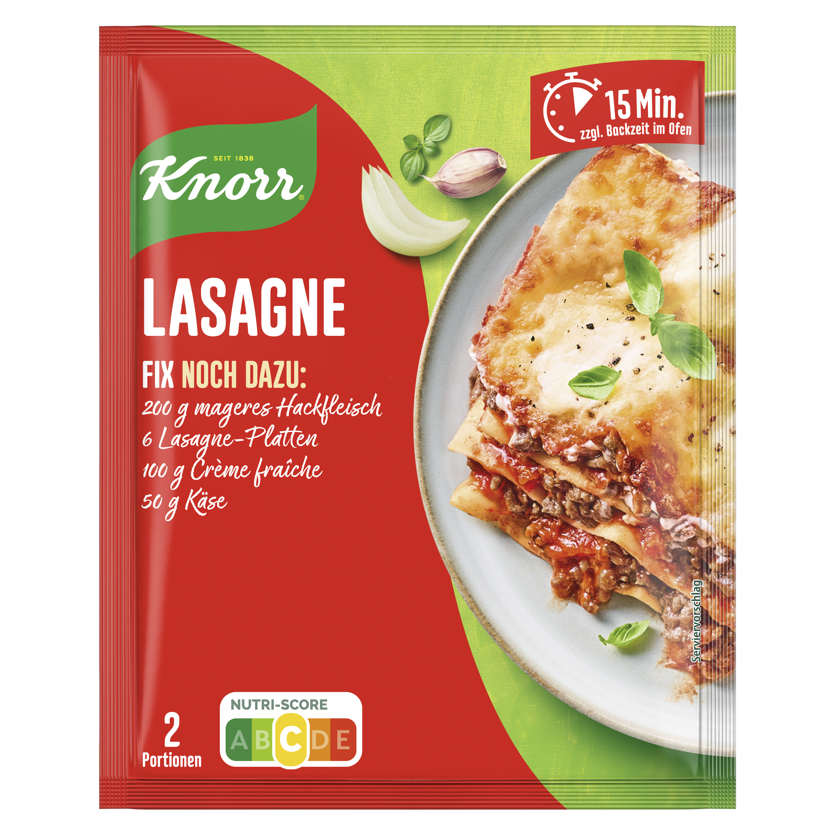 Knorr Fix Lasagne 52 g packshot