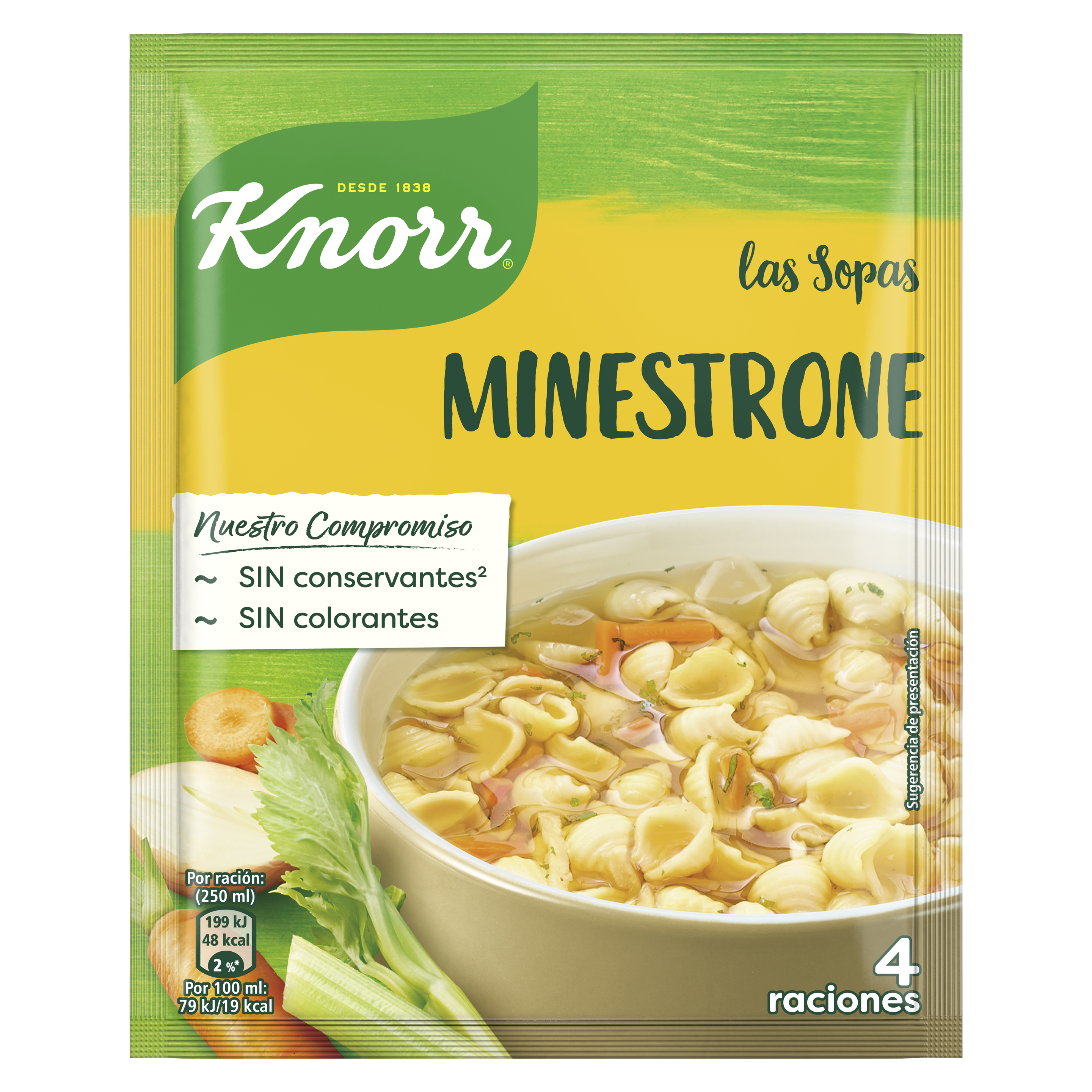 Knorr Sopa Minestrone 59g packshot