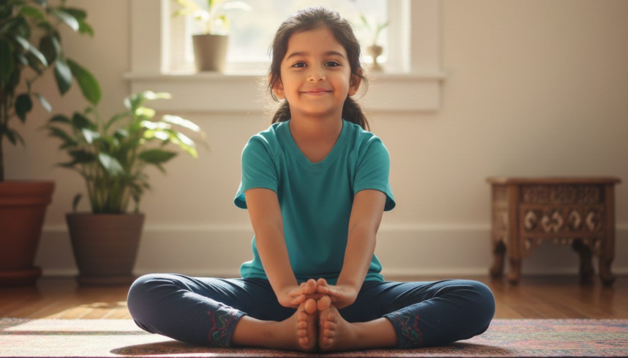 1. Butterfly Pose