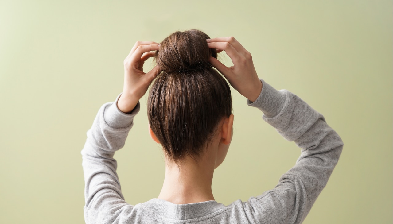 1. Sleek Buns & Ponytails