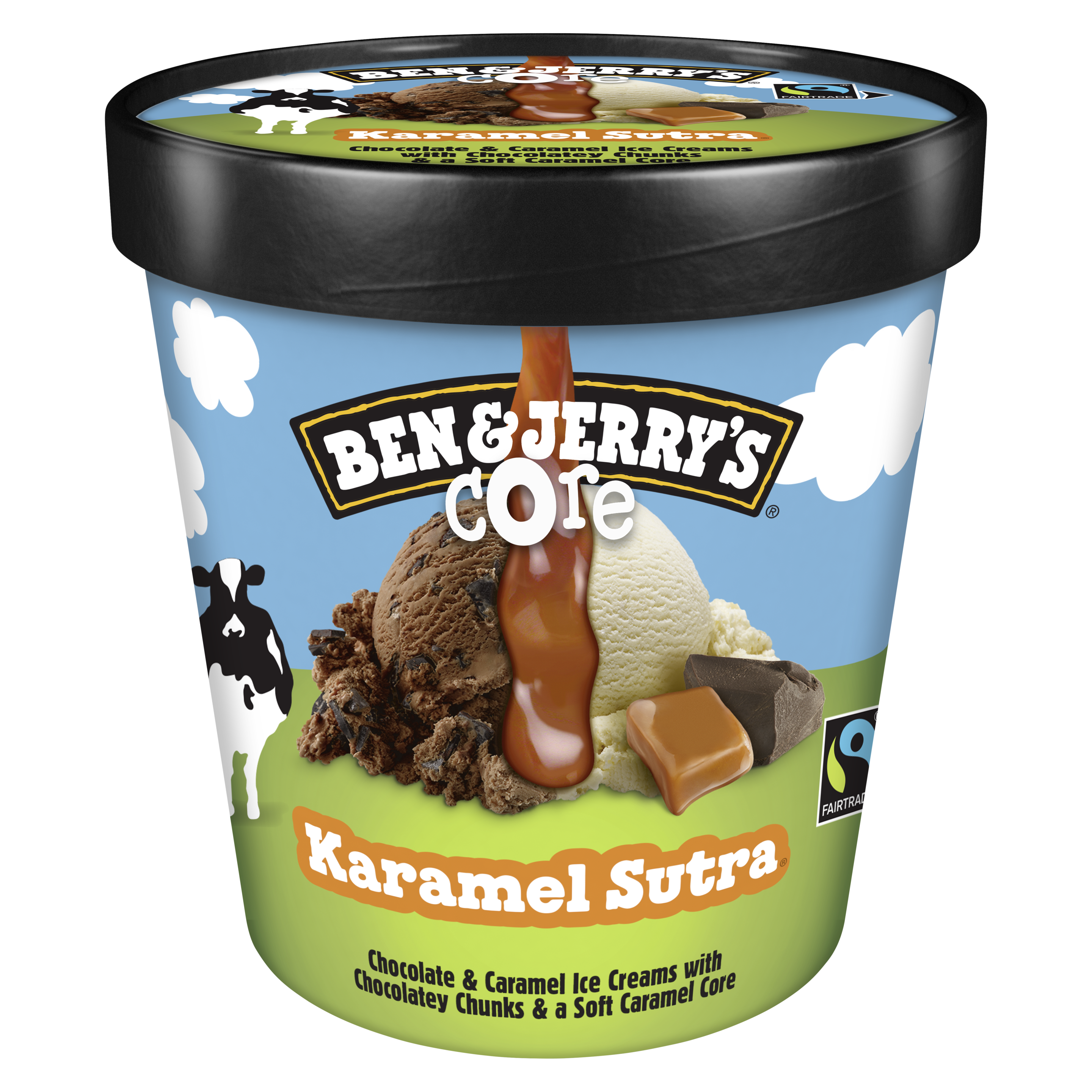 Ben & Jerry's Karamel Sutra Core 465ml packshot