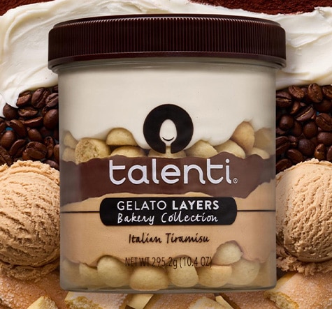 Tiramisu dessert thumbnail image with Talenti Tiramisu Gelato Layers