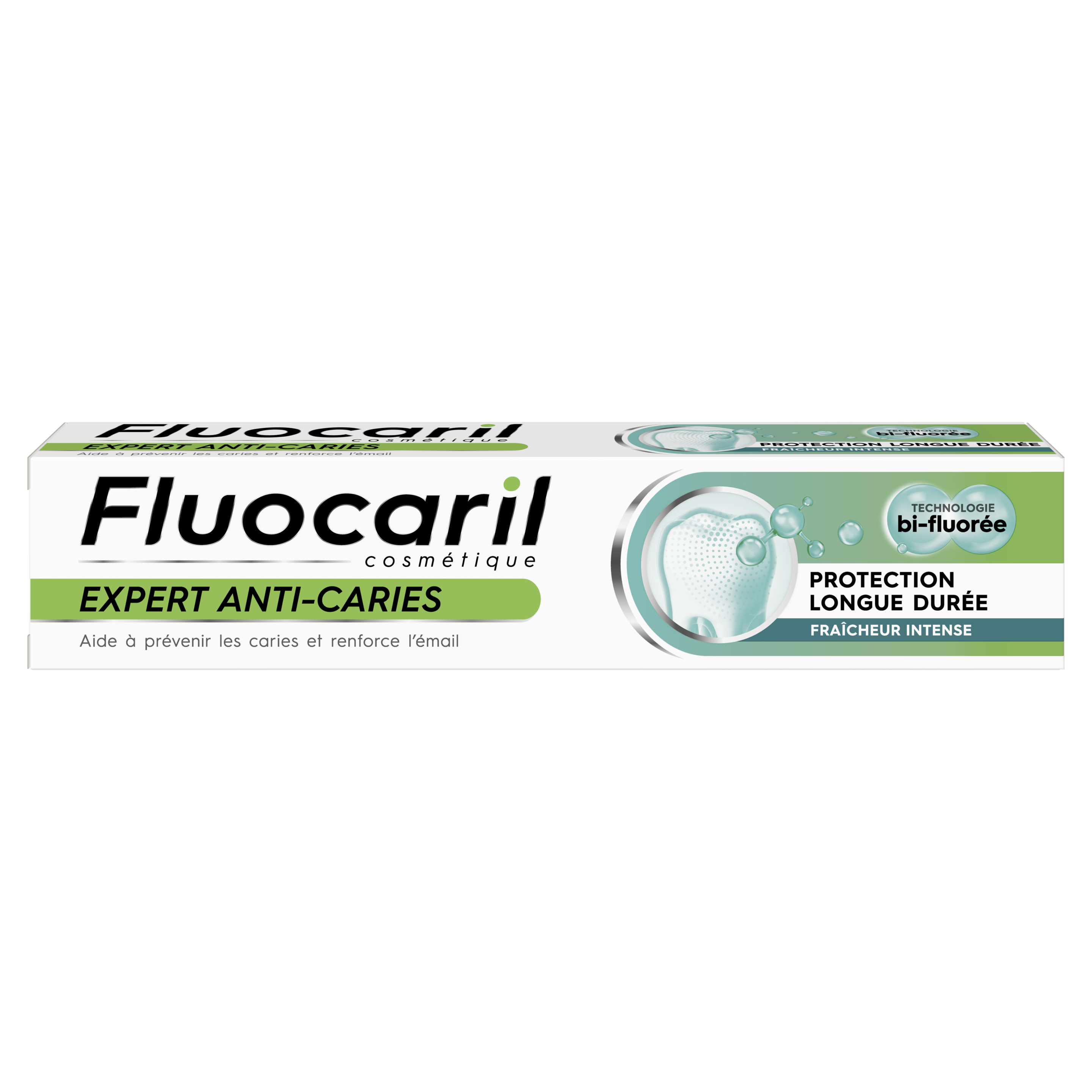 Fluocaril  Dentifrice Expert Anti-Caries Fraicheur Intense packshot