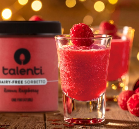 Thumbnail image of Talenti Sorbetto Shots made with Talenti Roman Raspberry Sorbetto