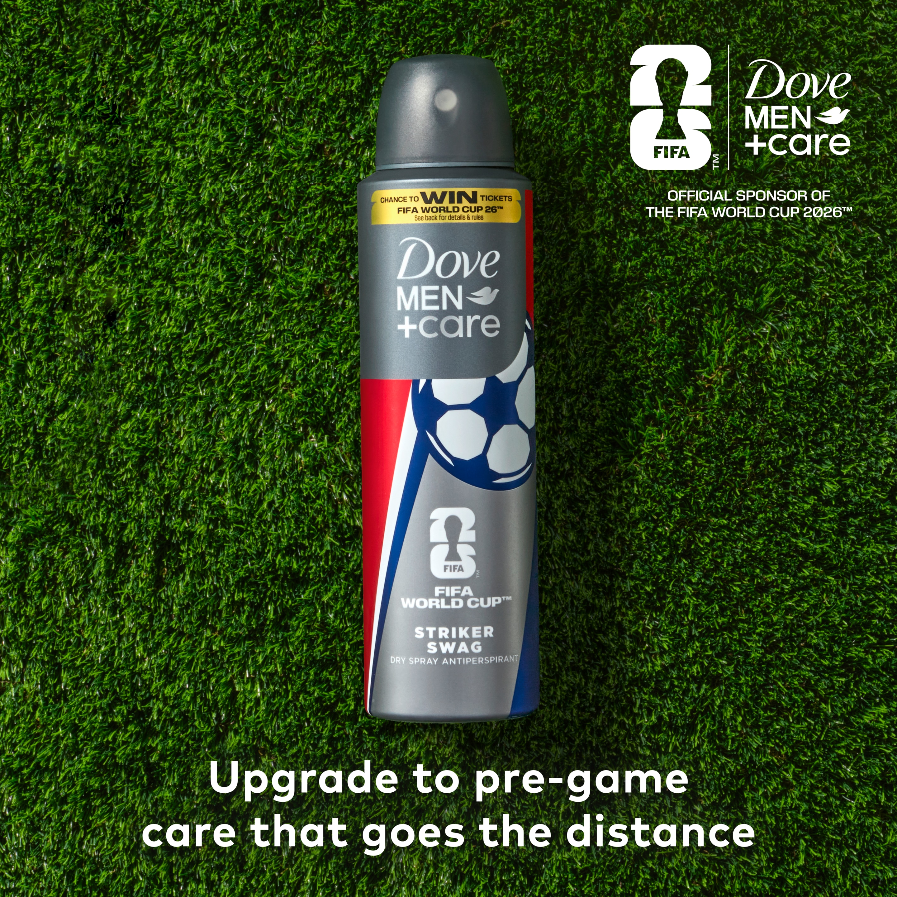 Men+Care Striker Swag Dry Spray Antiperspirant