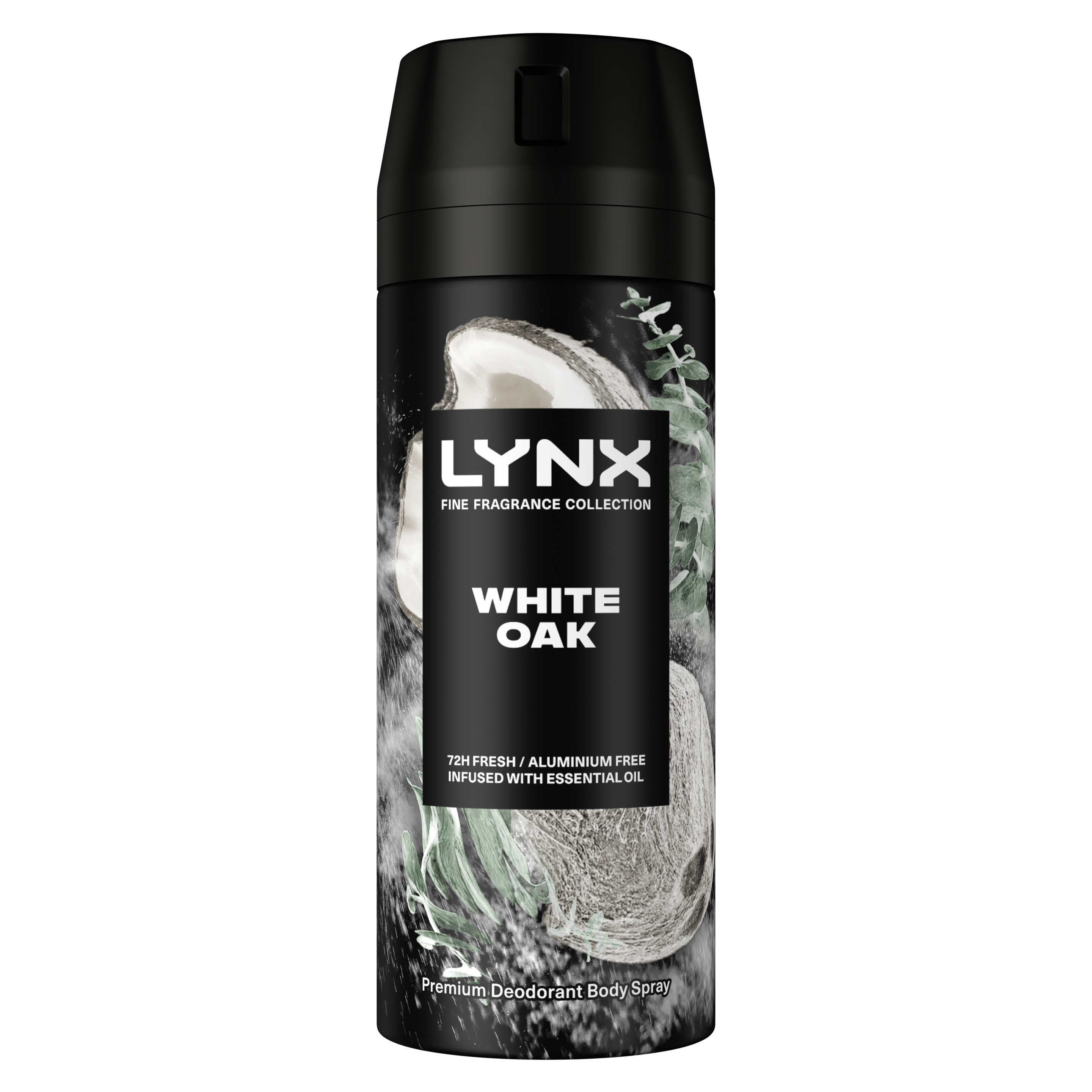 Lynx Fine Fragrance Collection White Oak Men's Premium Body Spray 150 ml packshot