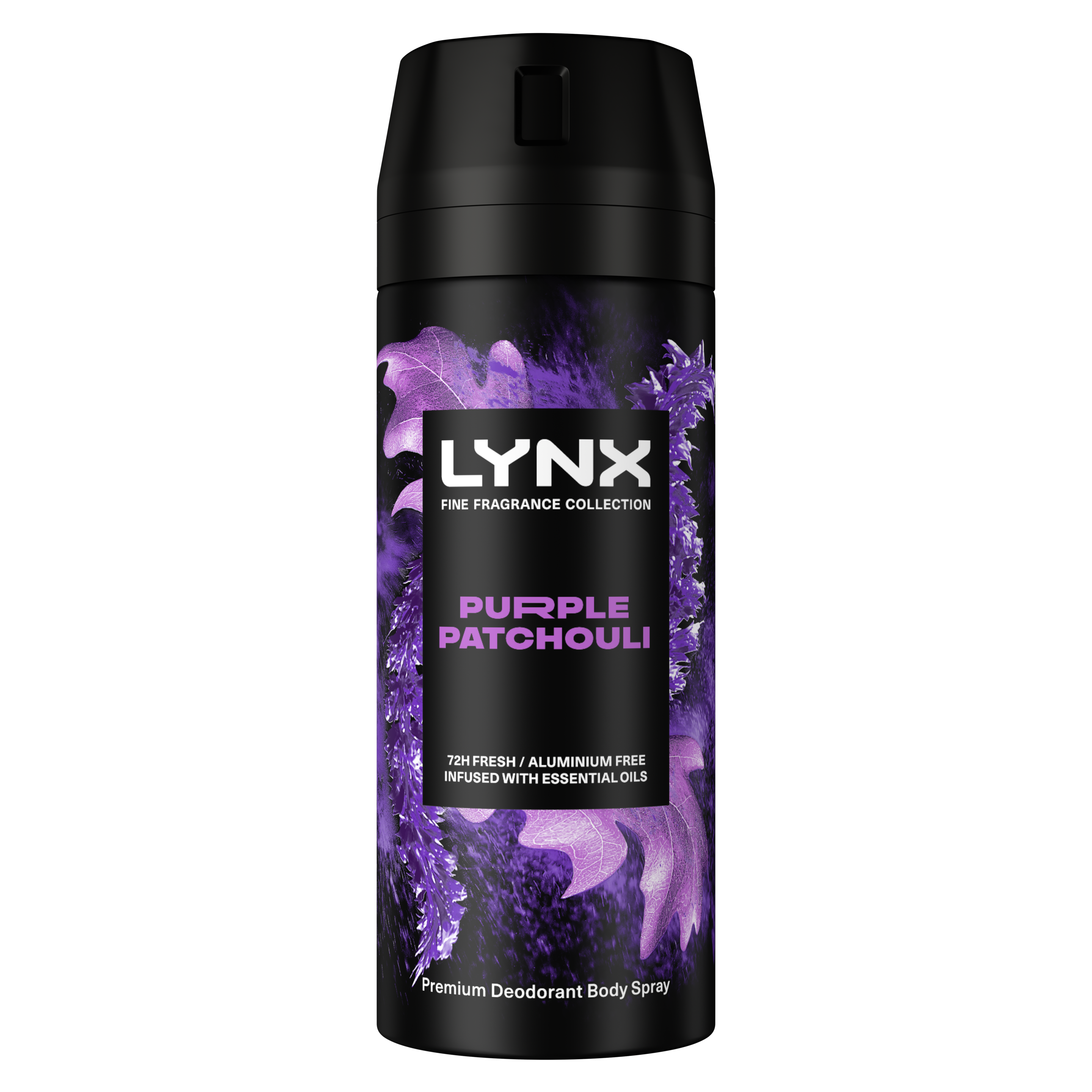 Lynx Purple Patchouli Premium Deodorant Bodyspray packshot
