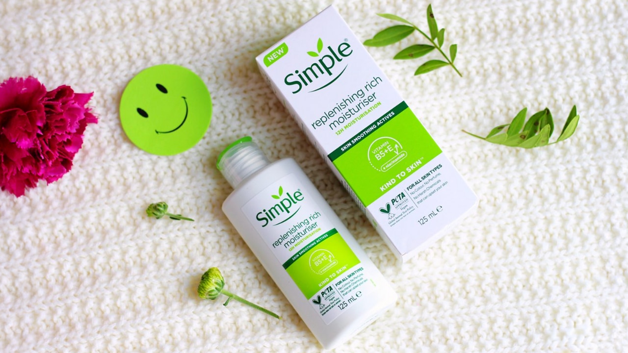3. Simple Replenishing Rich Moisturiser