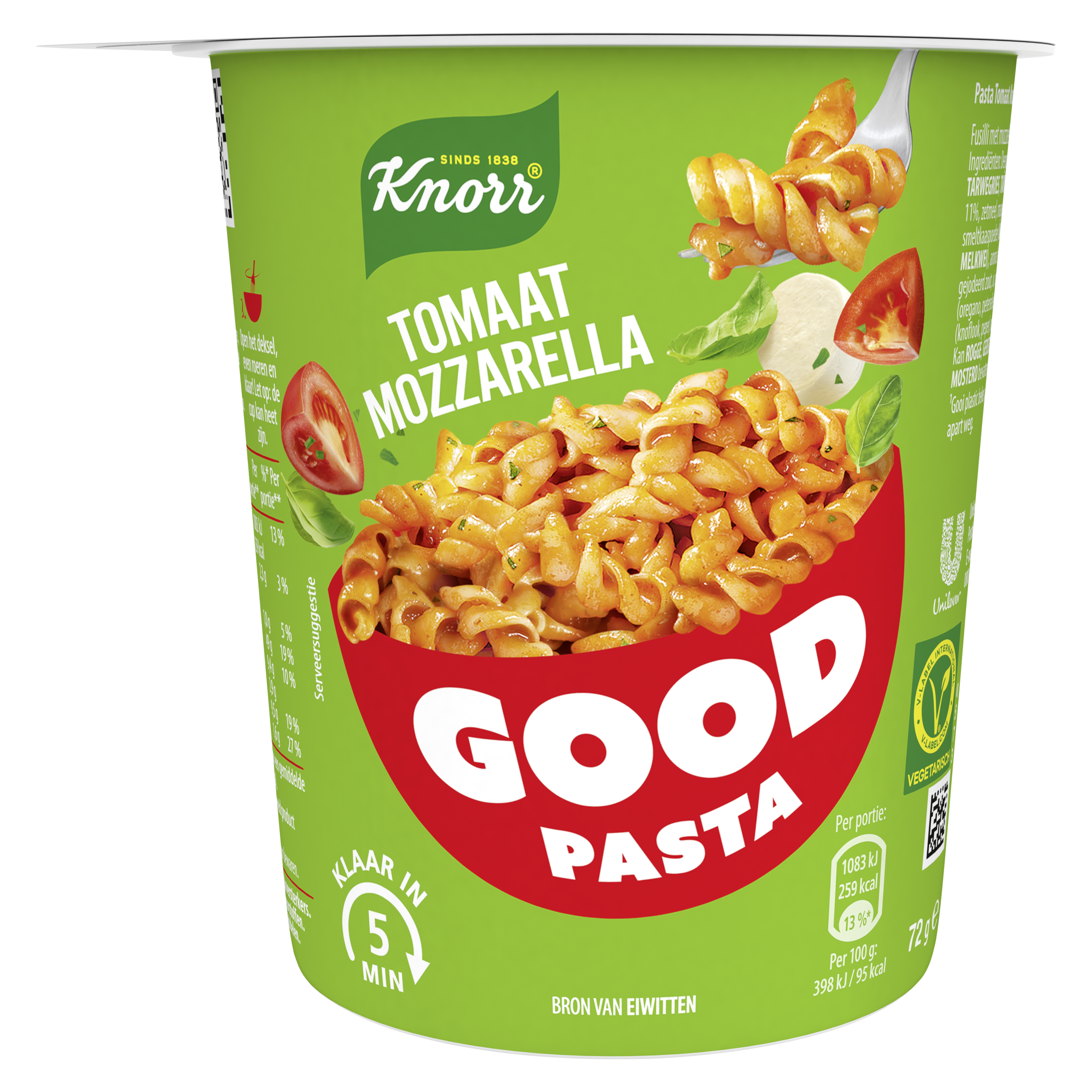 Good Pasta Tomaat Mozzarella packshot