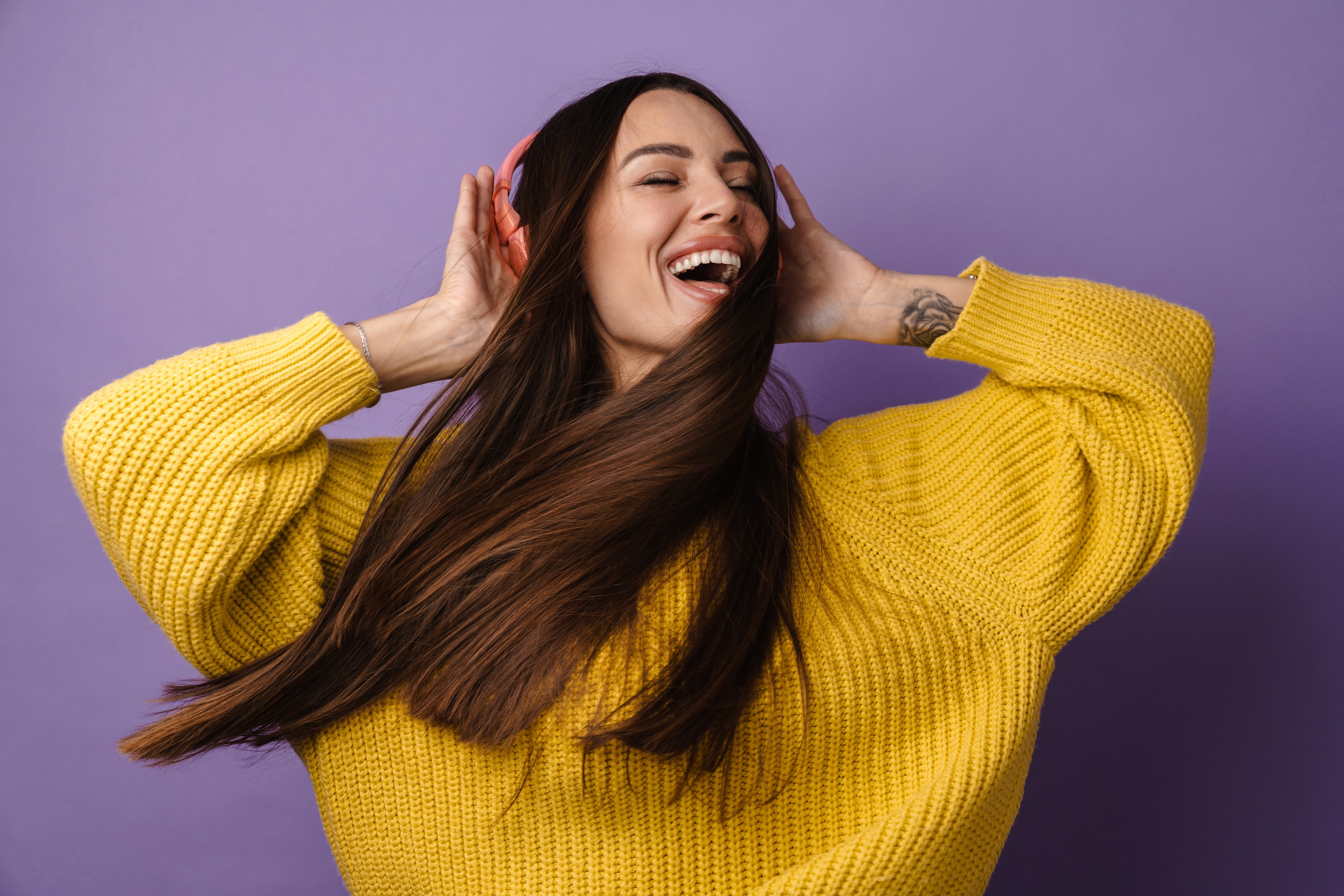 Girl with Smooth Hair