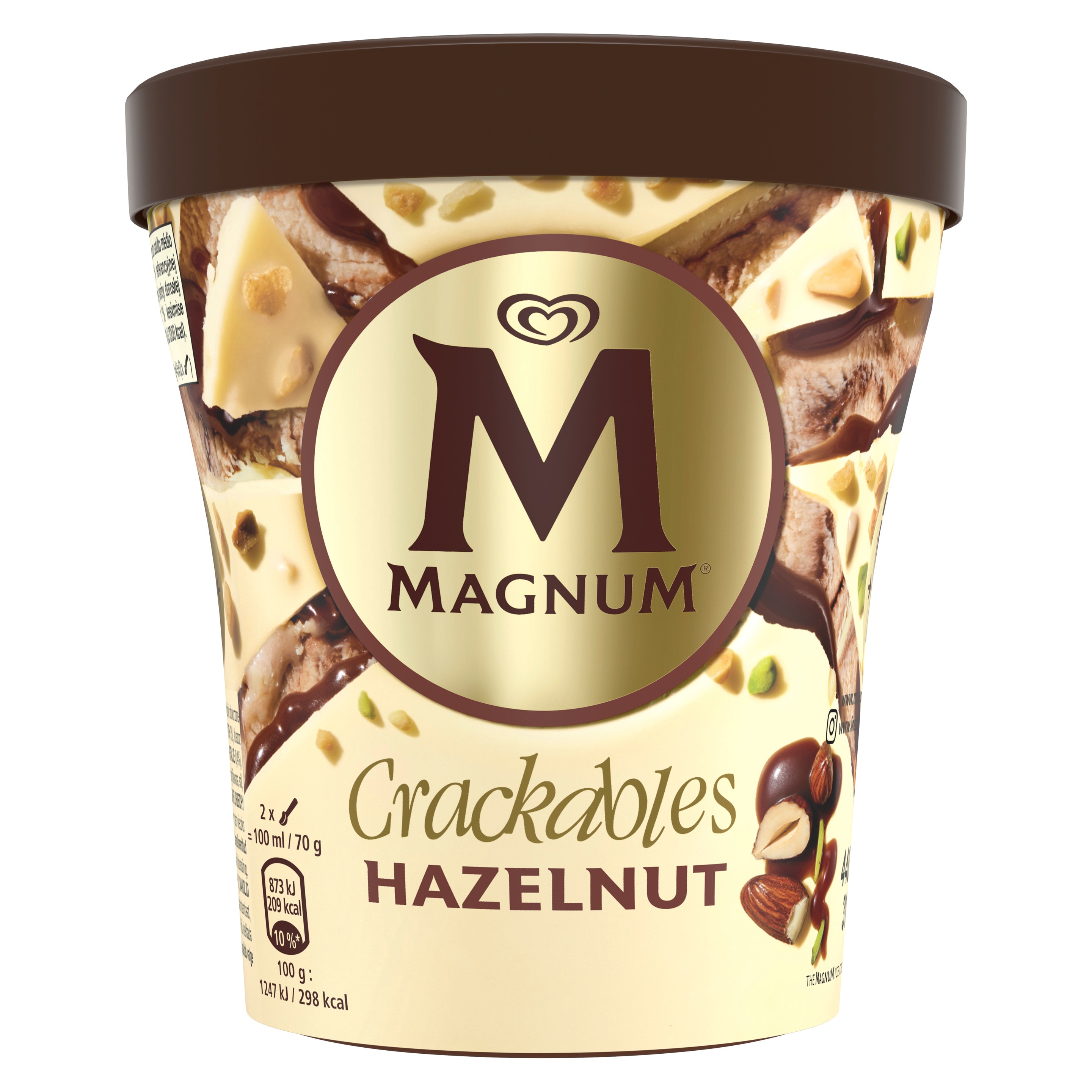 Magnum Double Hazelnut w kubku packshot