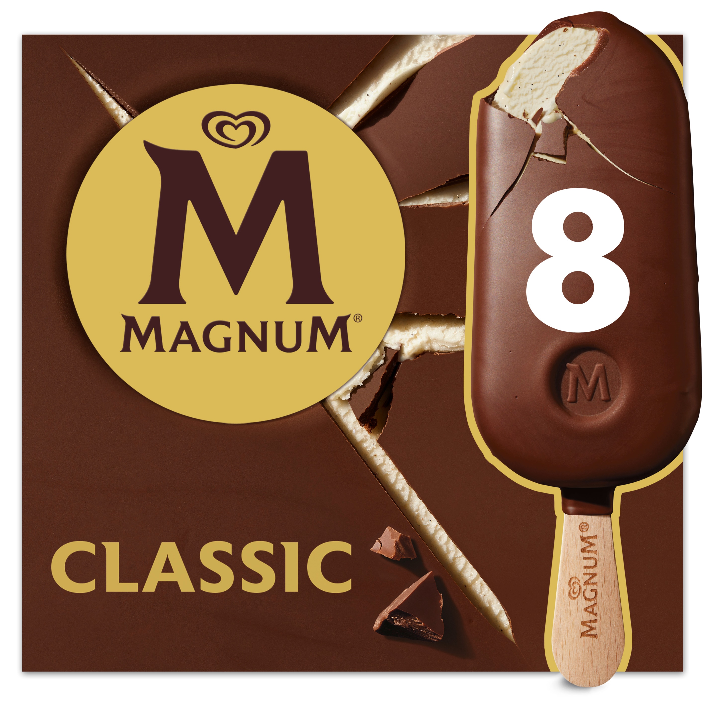 Magnum Classic 8 x 100 ml - Magnum Österreich packshot