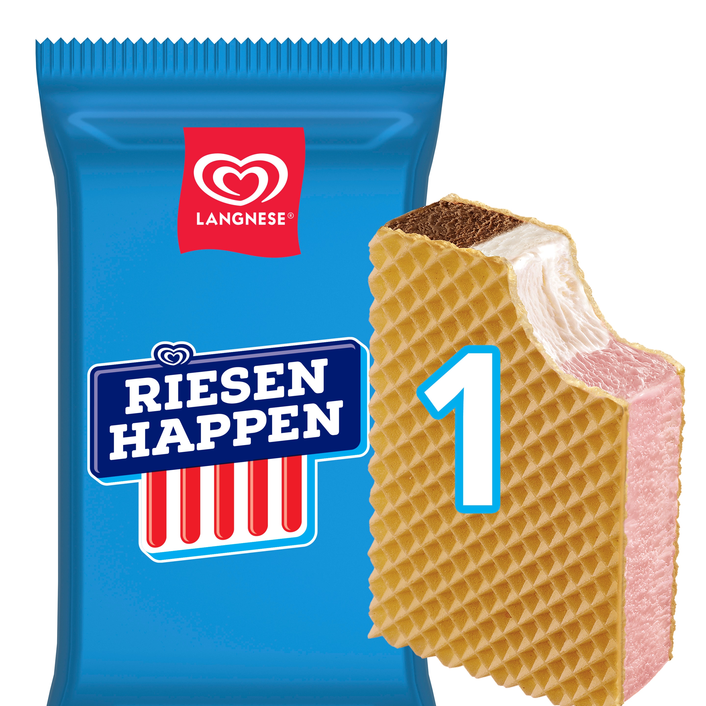 Riesenhappen 1 x 140 ml - Langnese Deutschland packshot