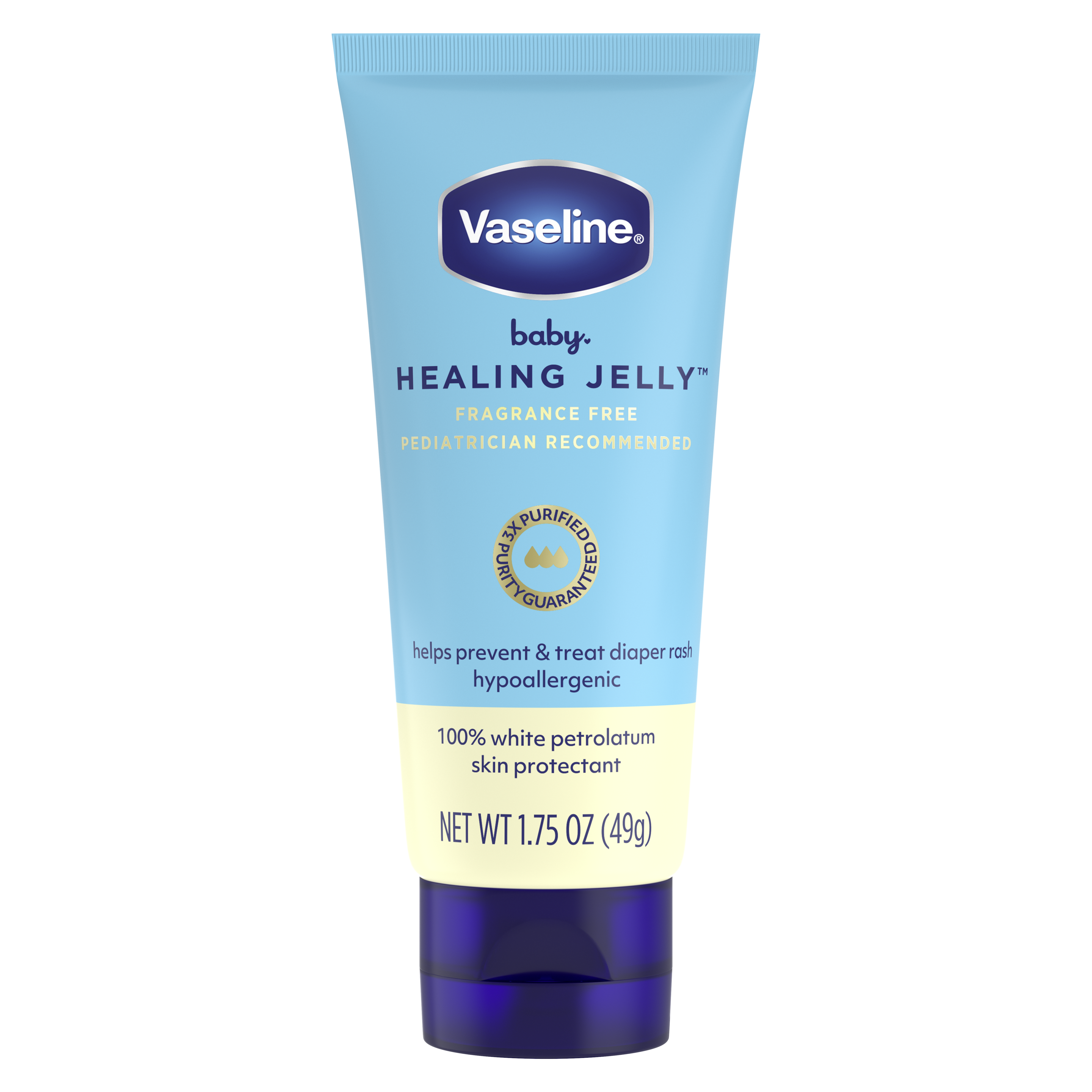 Vaseline® Baby Healing Jelly™ Tube front of pack