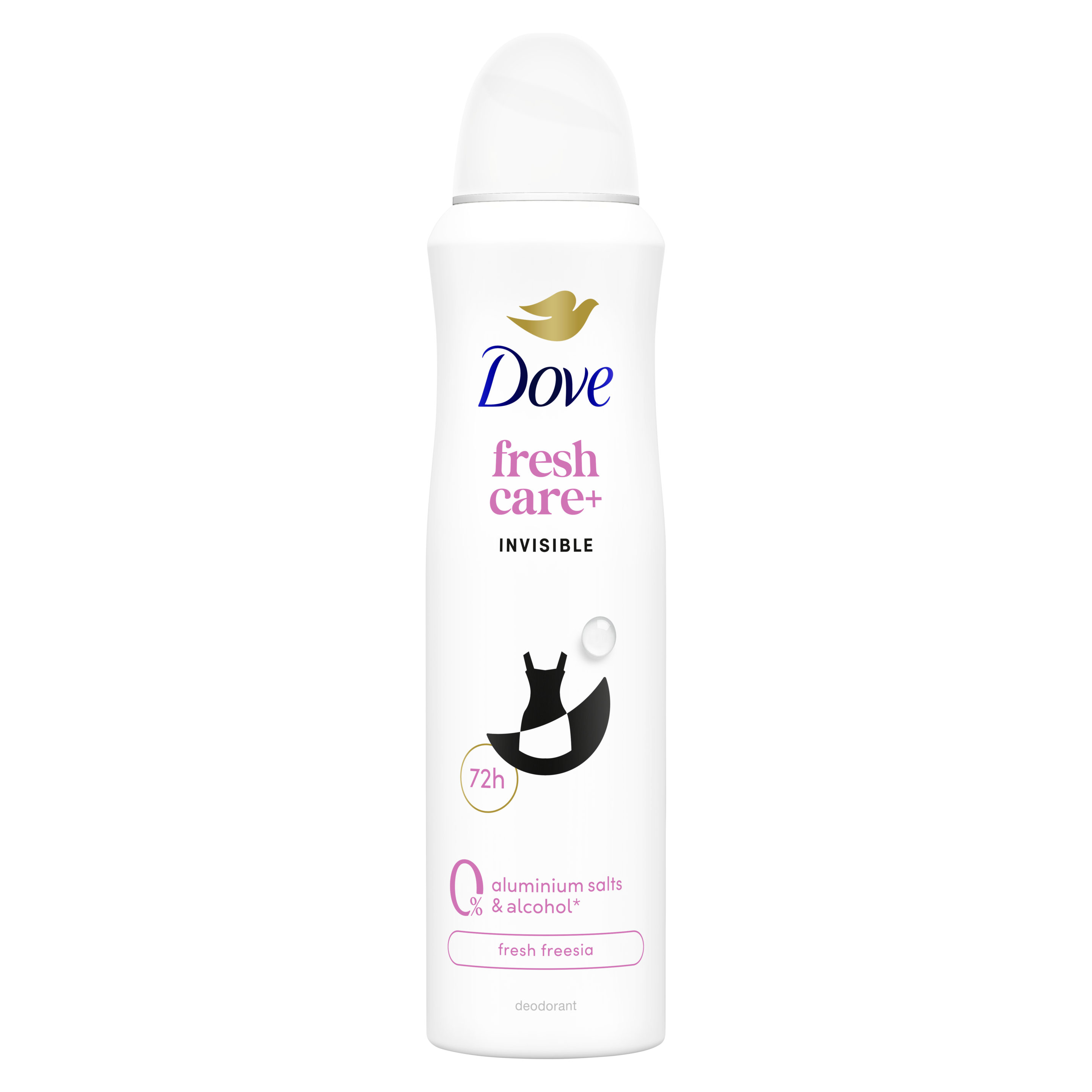 Desodorizante Spray Invisible Care 0% Alumínio 72H packshot