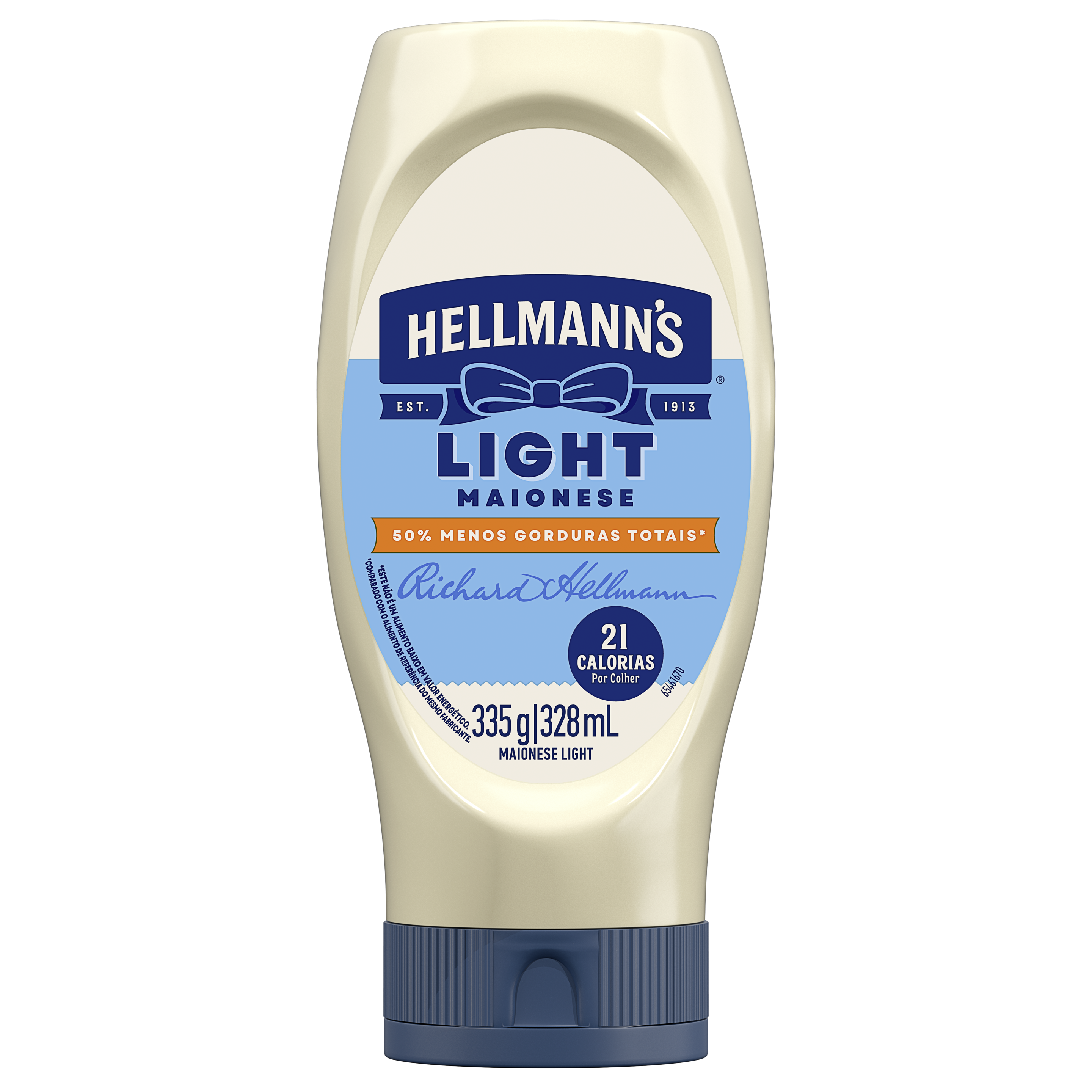 Maionese Hellmann's Light 335g packshot