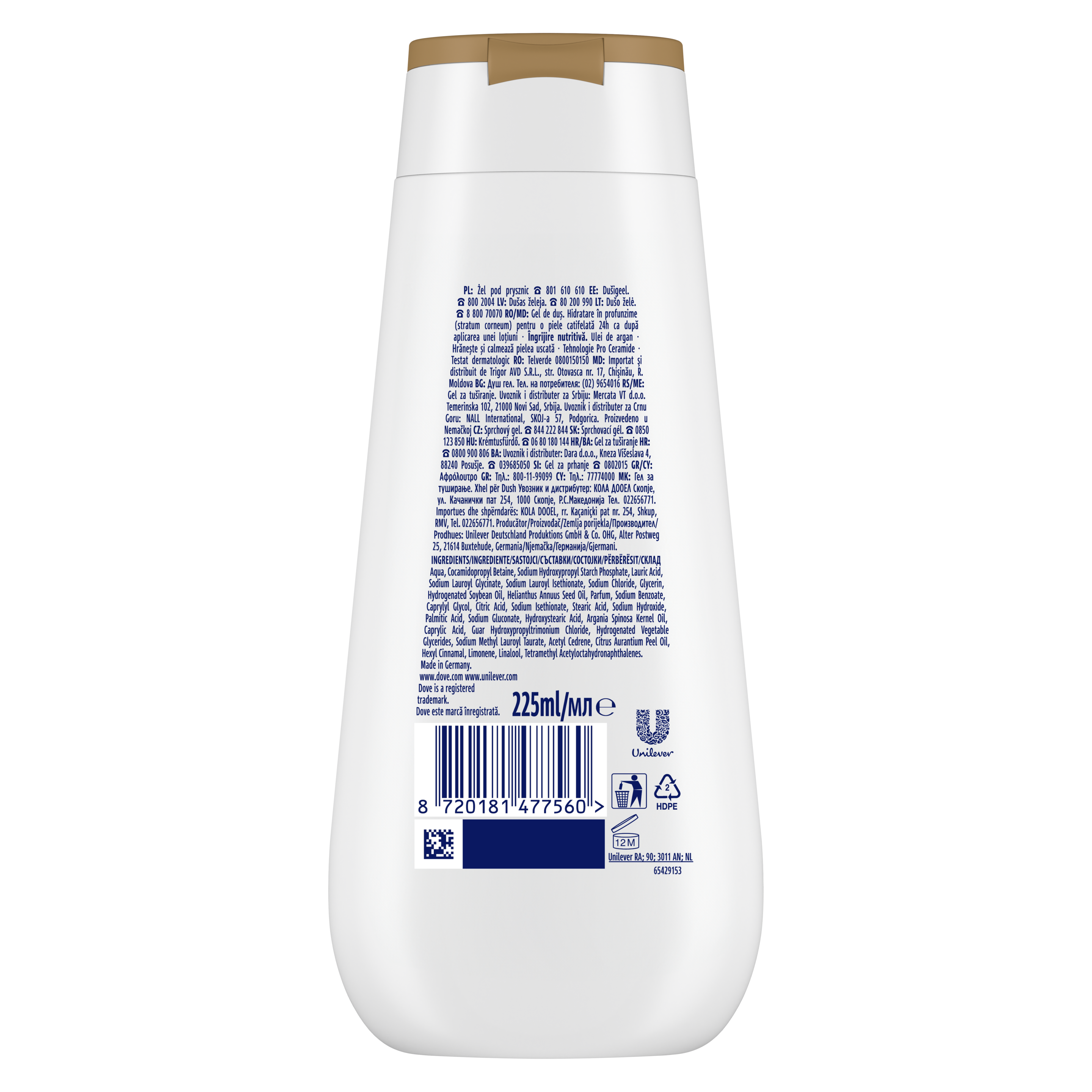 Nourishing Care krémtusfürdő