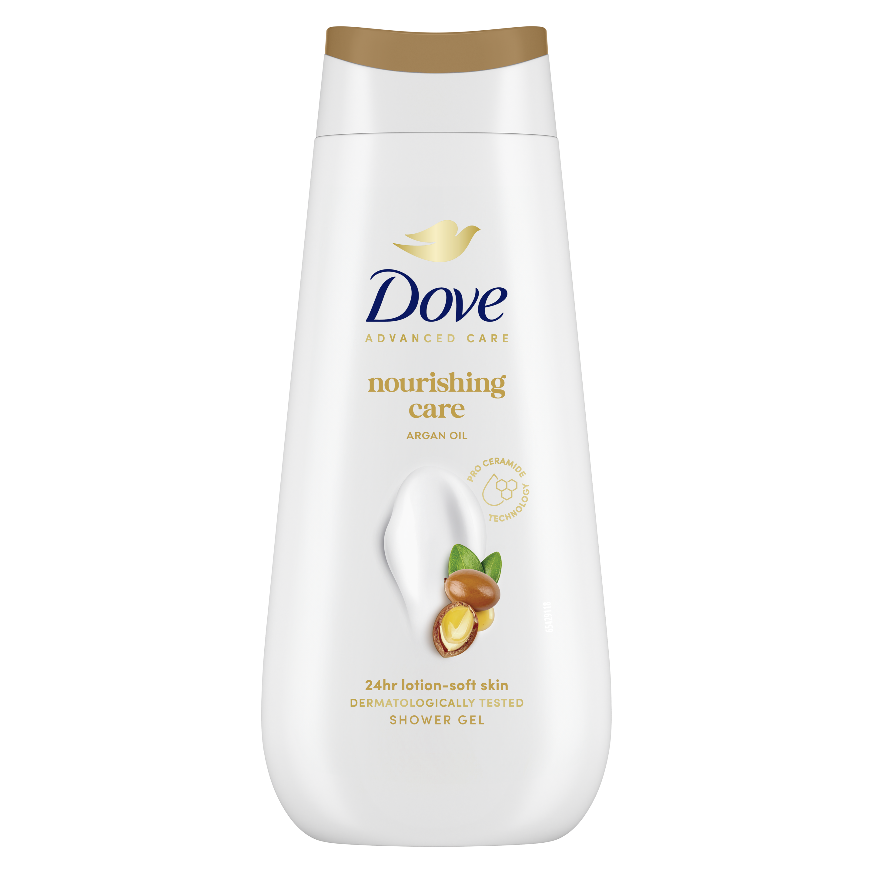 Dove Advanced Care Nourishing Care krémtusfürdő 225 ml packshot