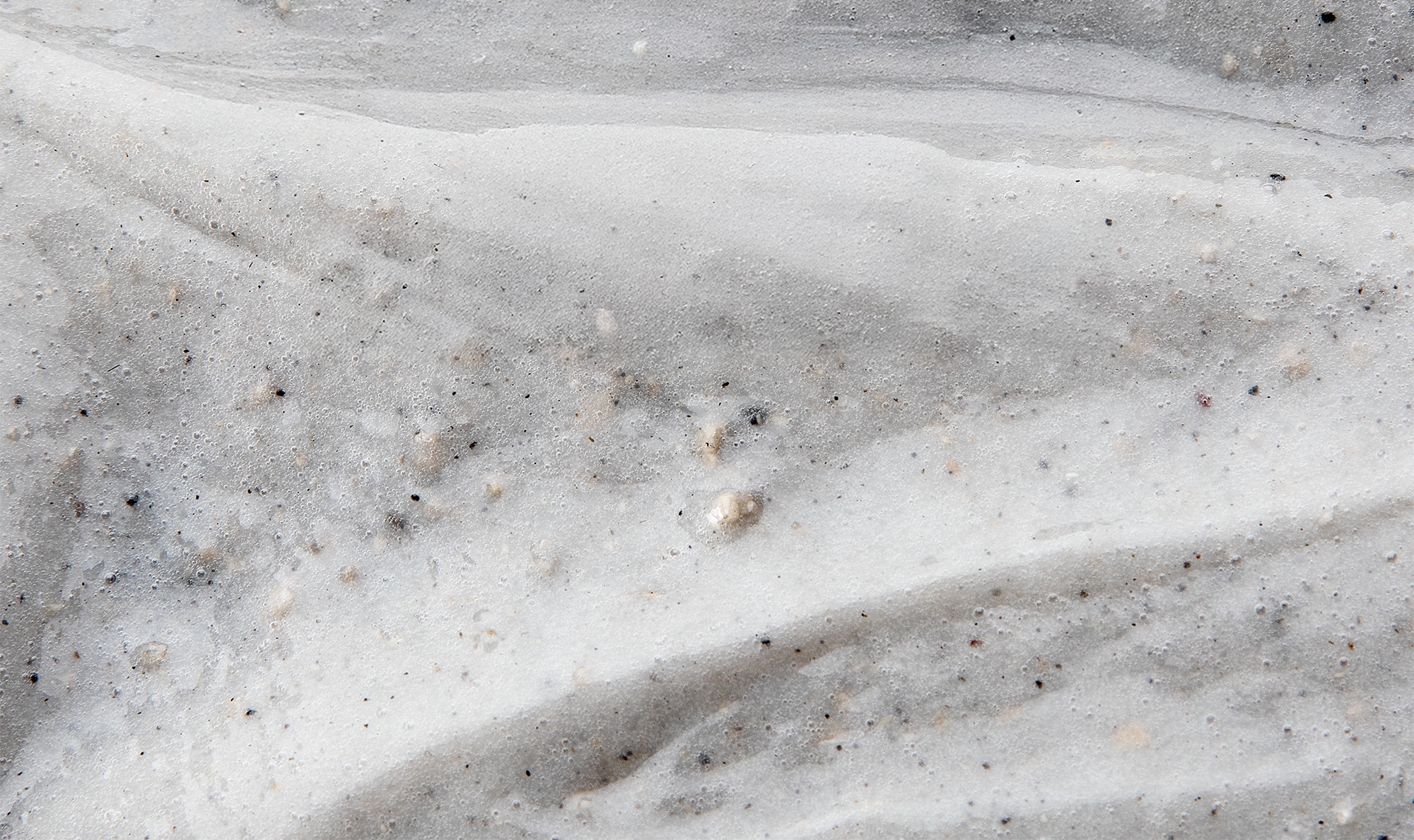 Close up of body scrub product texture.