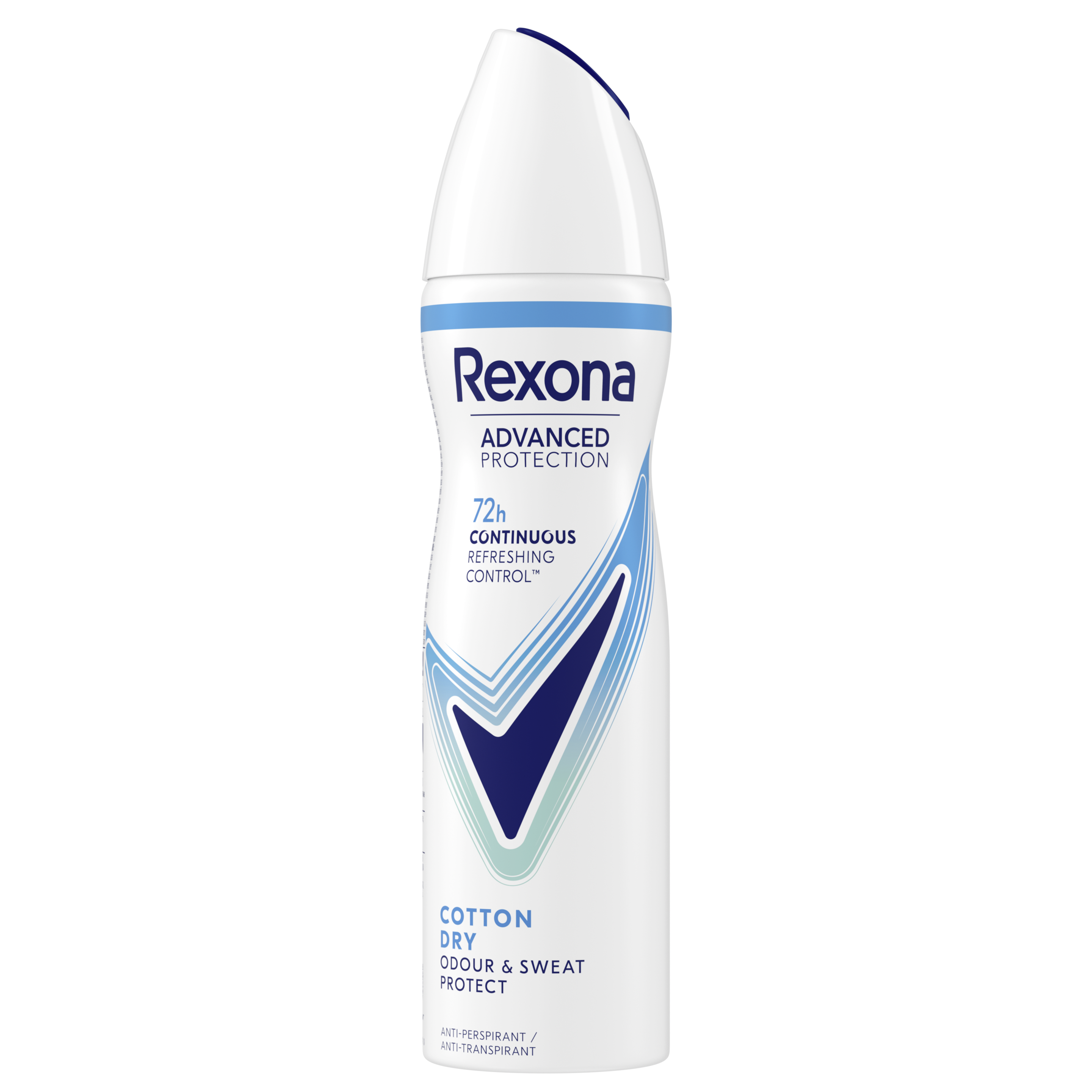 Rexona Advanced Protection Cotton dry izzadásgátló aeroszol 150ml packshot