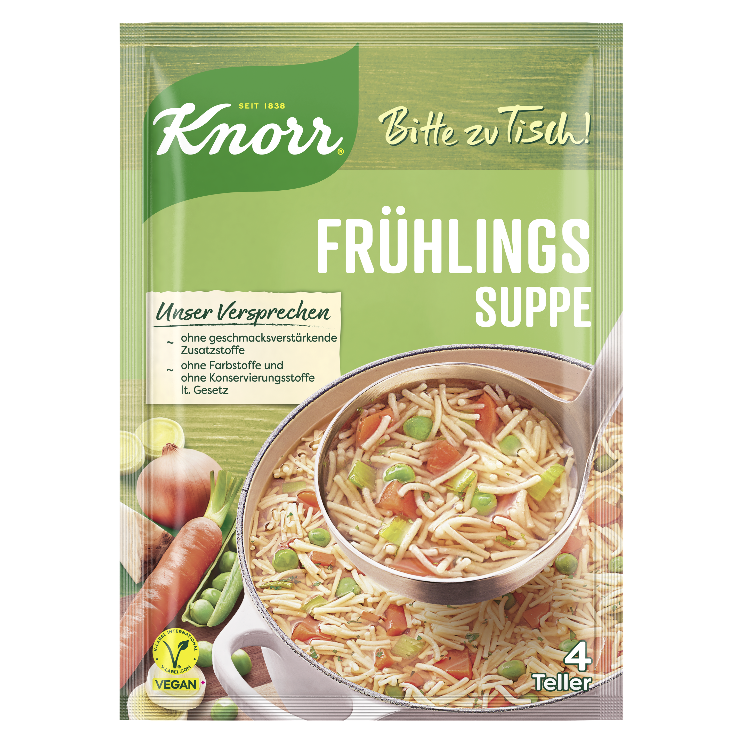 Knorr Bitte zu Tisch! Frühlings Suppe 4 Teller packshot