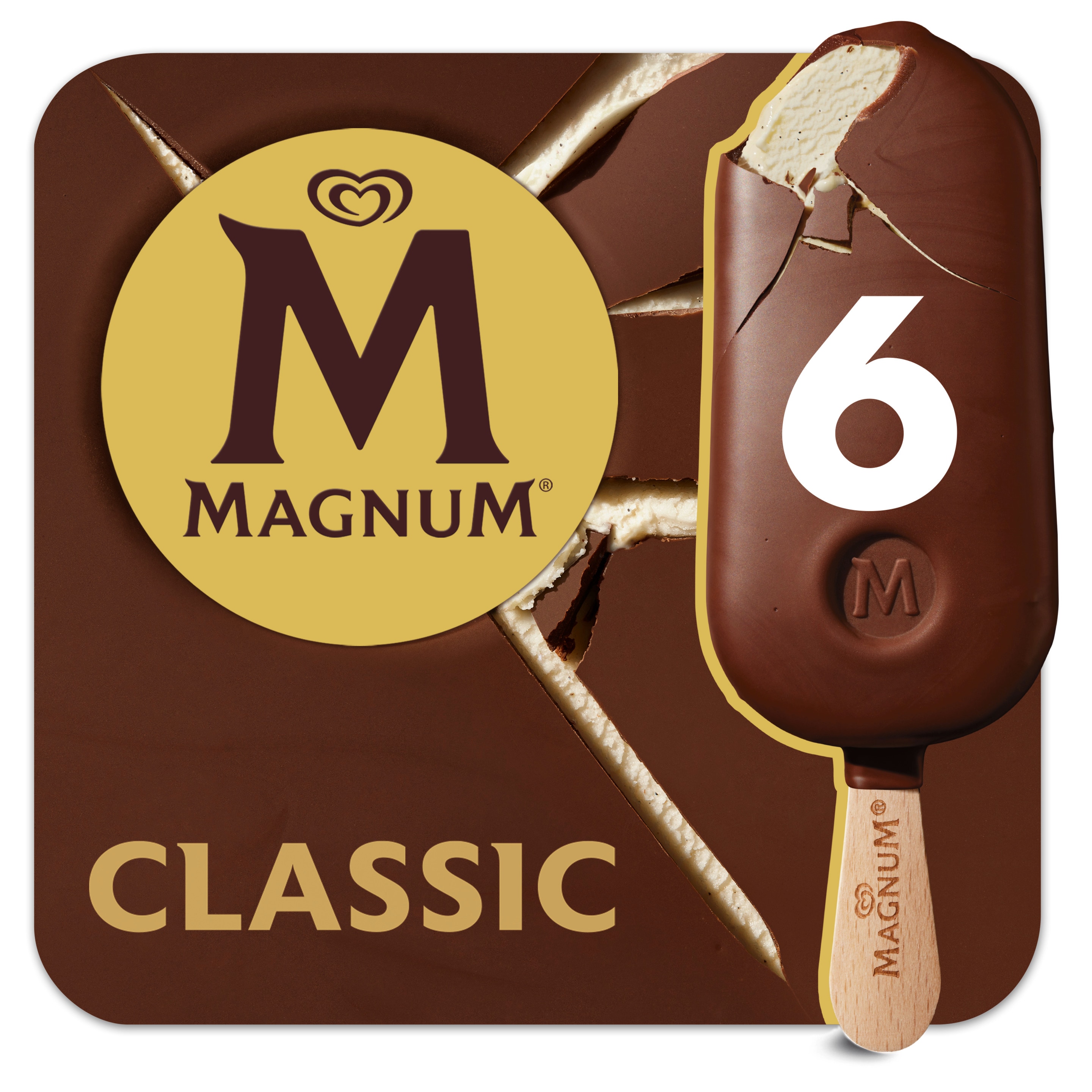 Magnum Classic 6 x 100 ml - Magnum Schweiz packshot
