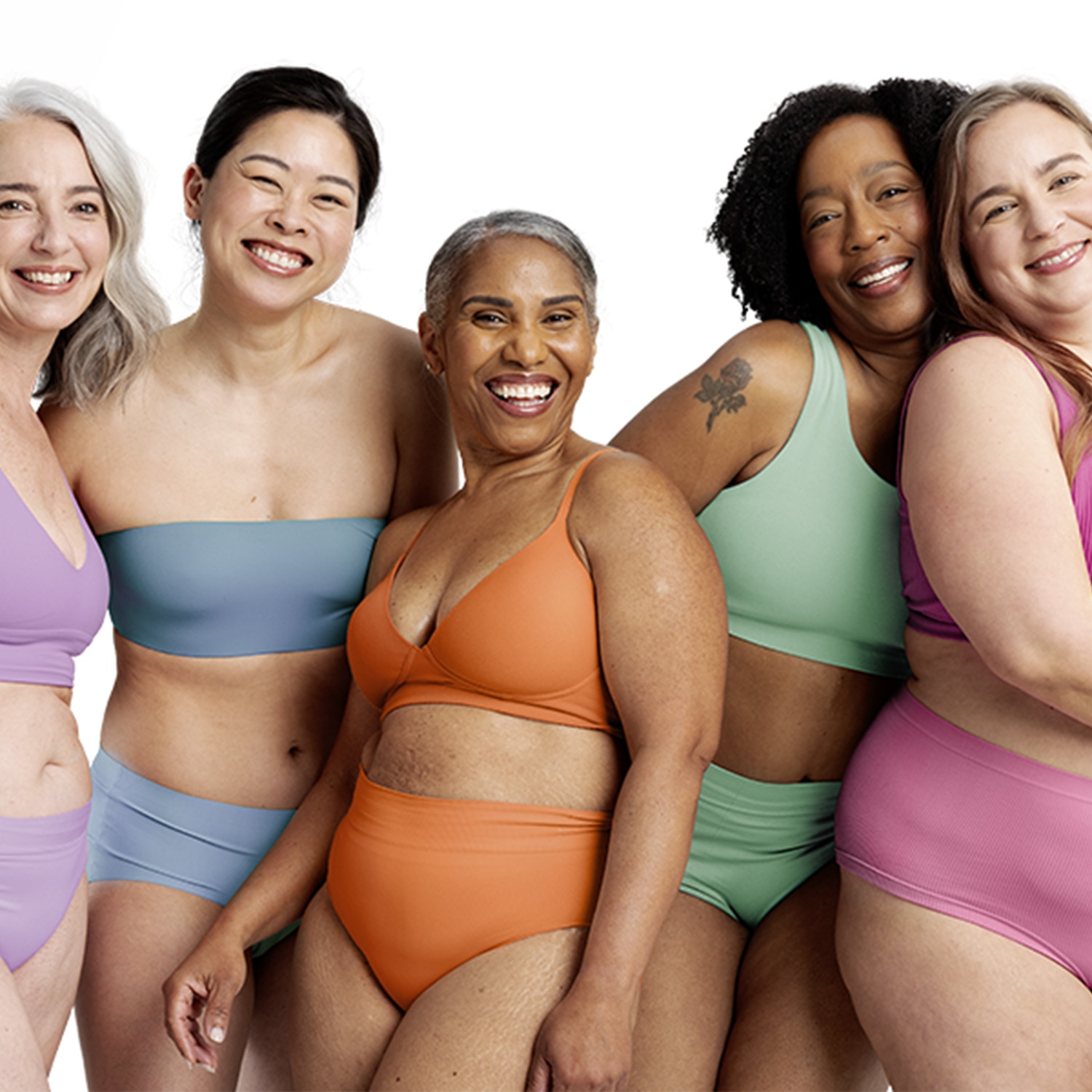 Unbranded photography shot showing a group of women