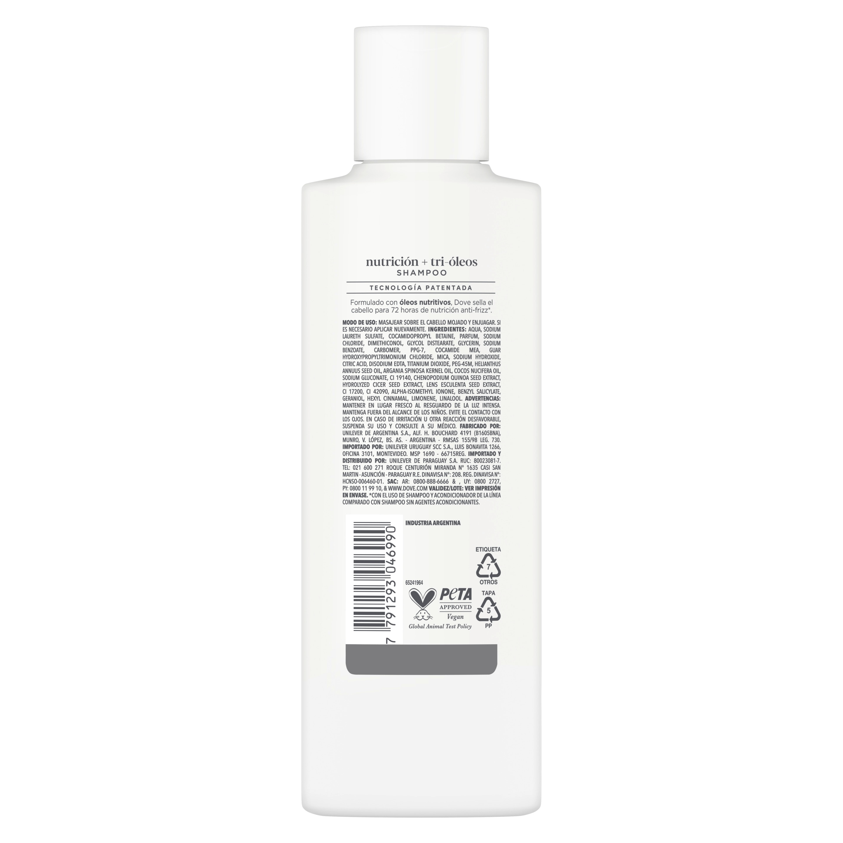 Shampoo Nutrición + Tri-Óleos