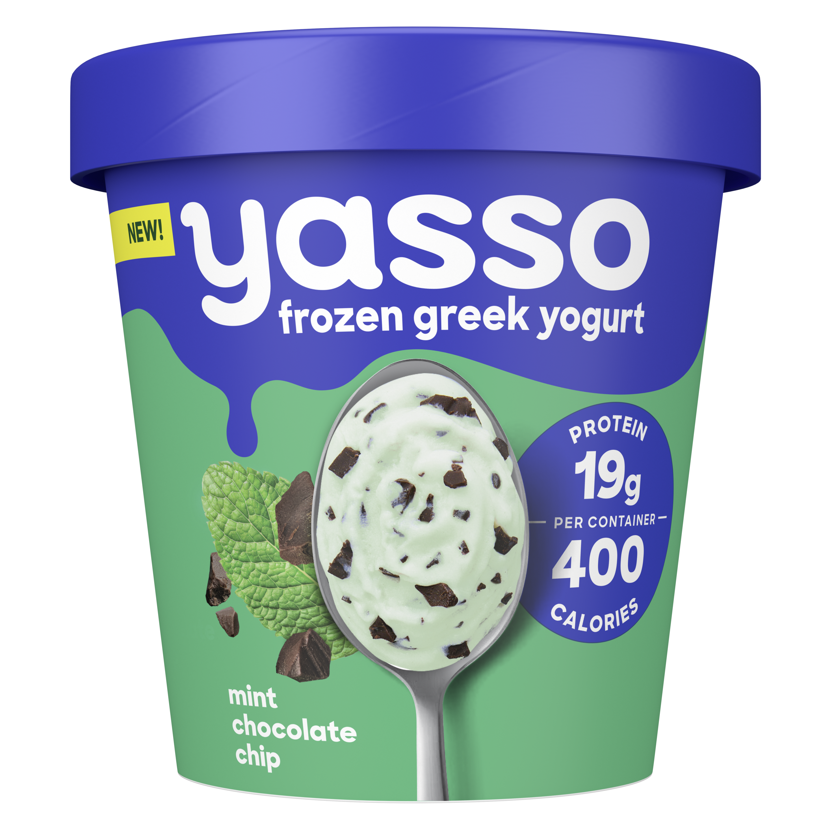 Yasso Spoonables Mint Chocolate Chip Hero