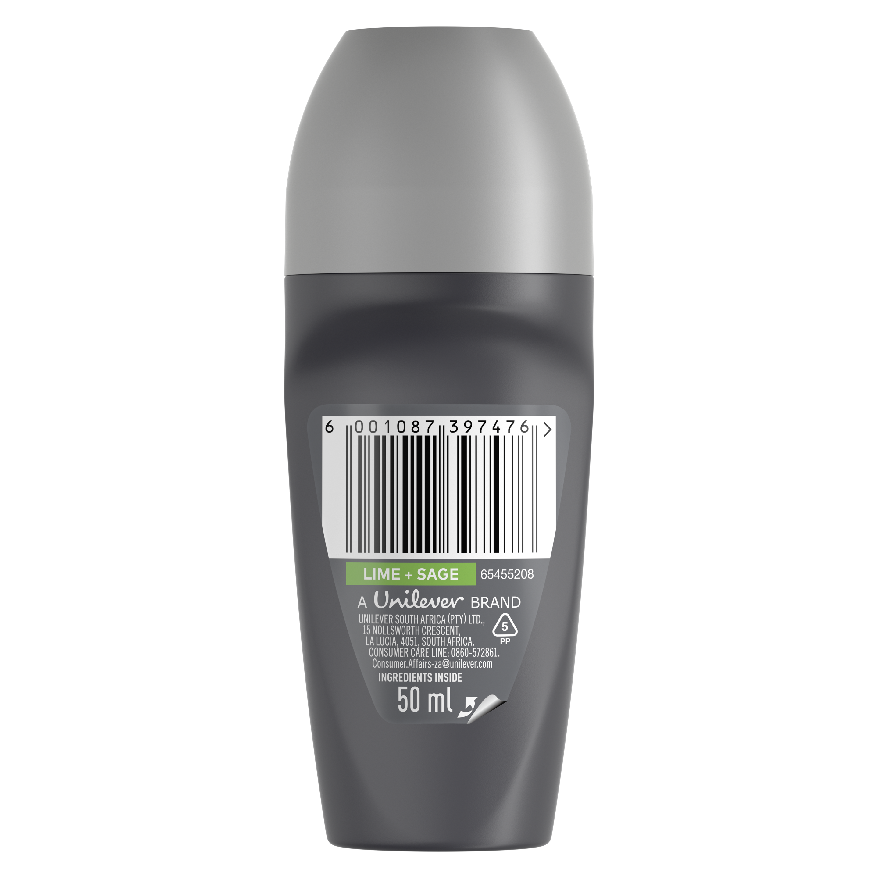 Dove Men+Care Lime & Sage   Antiperspirant Roll-On Deodorant  50ml packshot