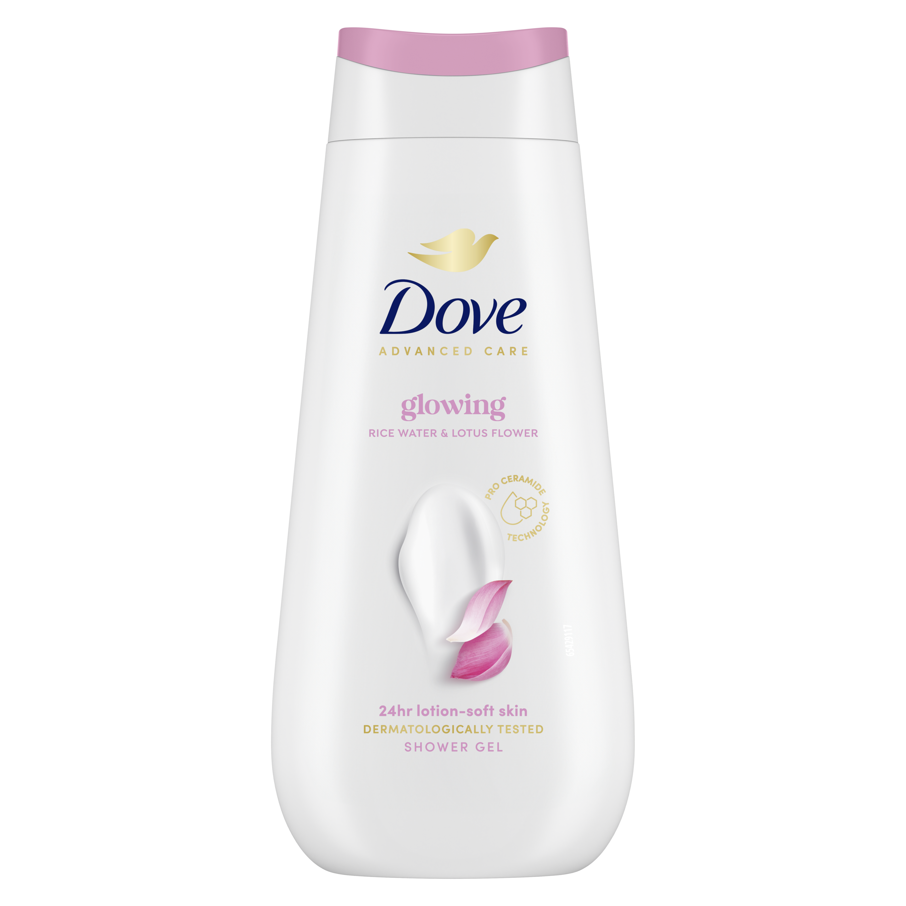Dove Advanced Care Glowing krémtusfürdő 225 ml packshot